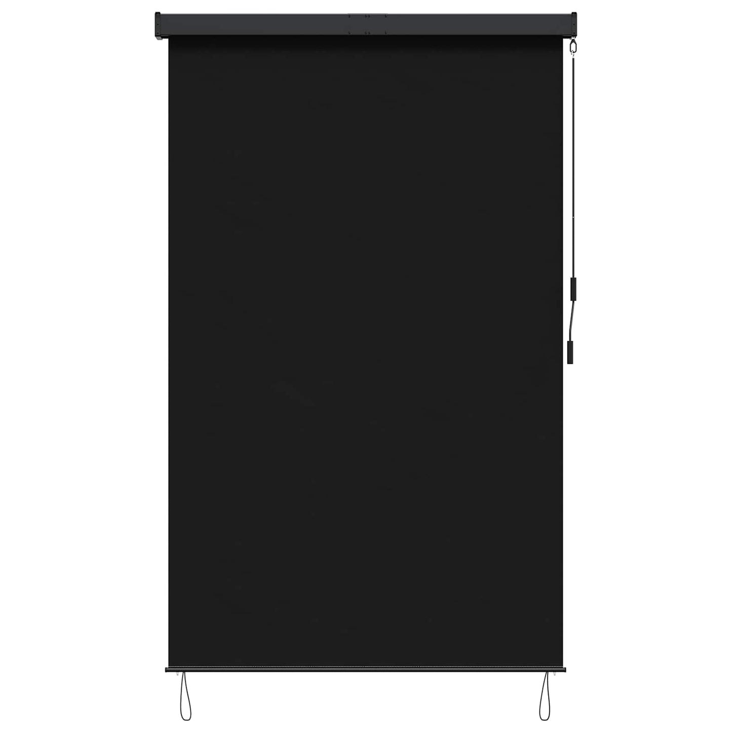 vidaXL Ρόλερ Μαύρο 140 x 250 cm Ύφασμα και Αλουμίνιο