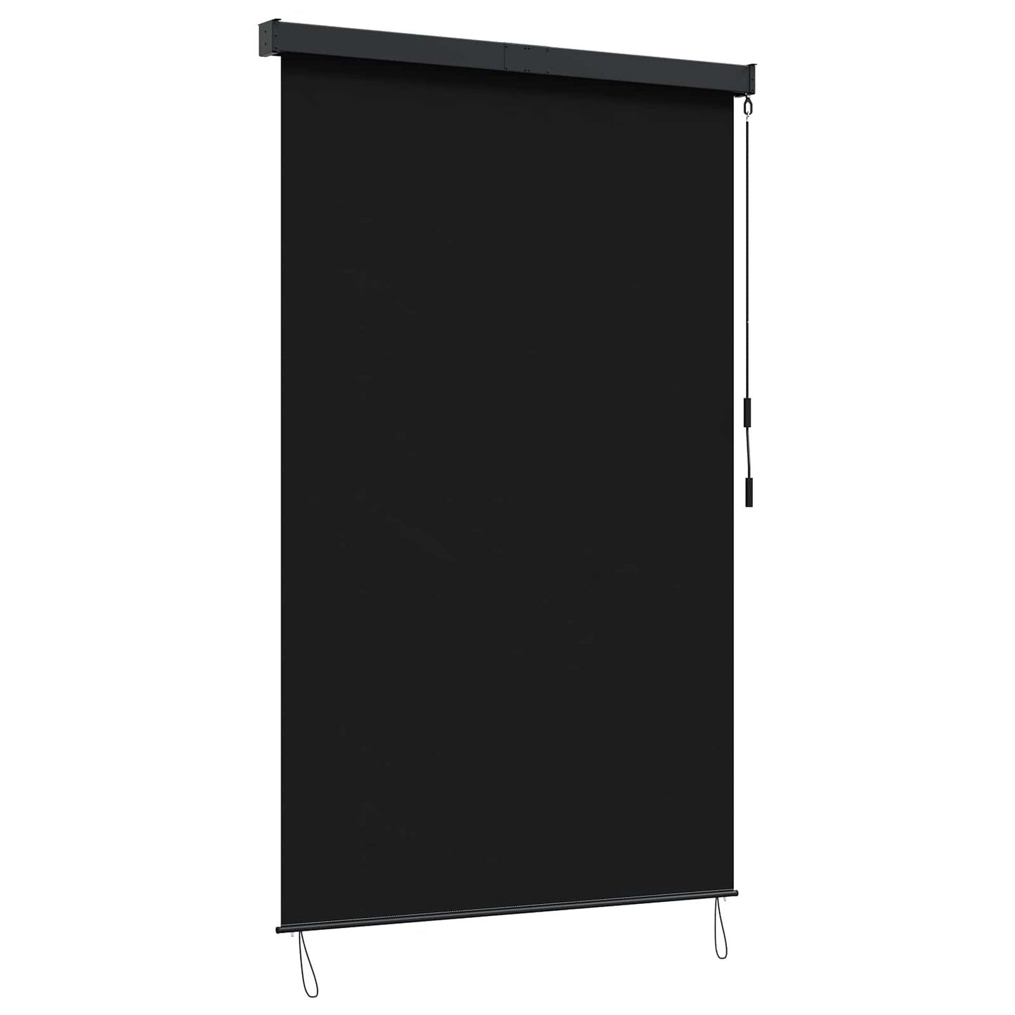 vidaXL Ρόλερ Μαύρο 180 x 250 cm Ύφασμα και Αλουμίνιο
