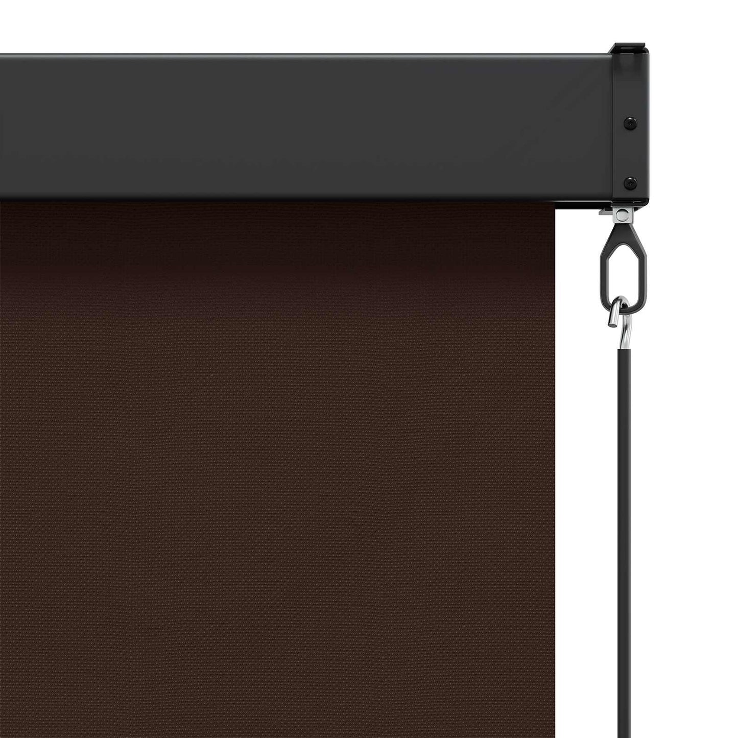 vidaXL Ρόλερ Καφέ 180 x 250 cm Ύφασμα και Αλουμίνιο