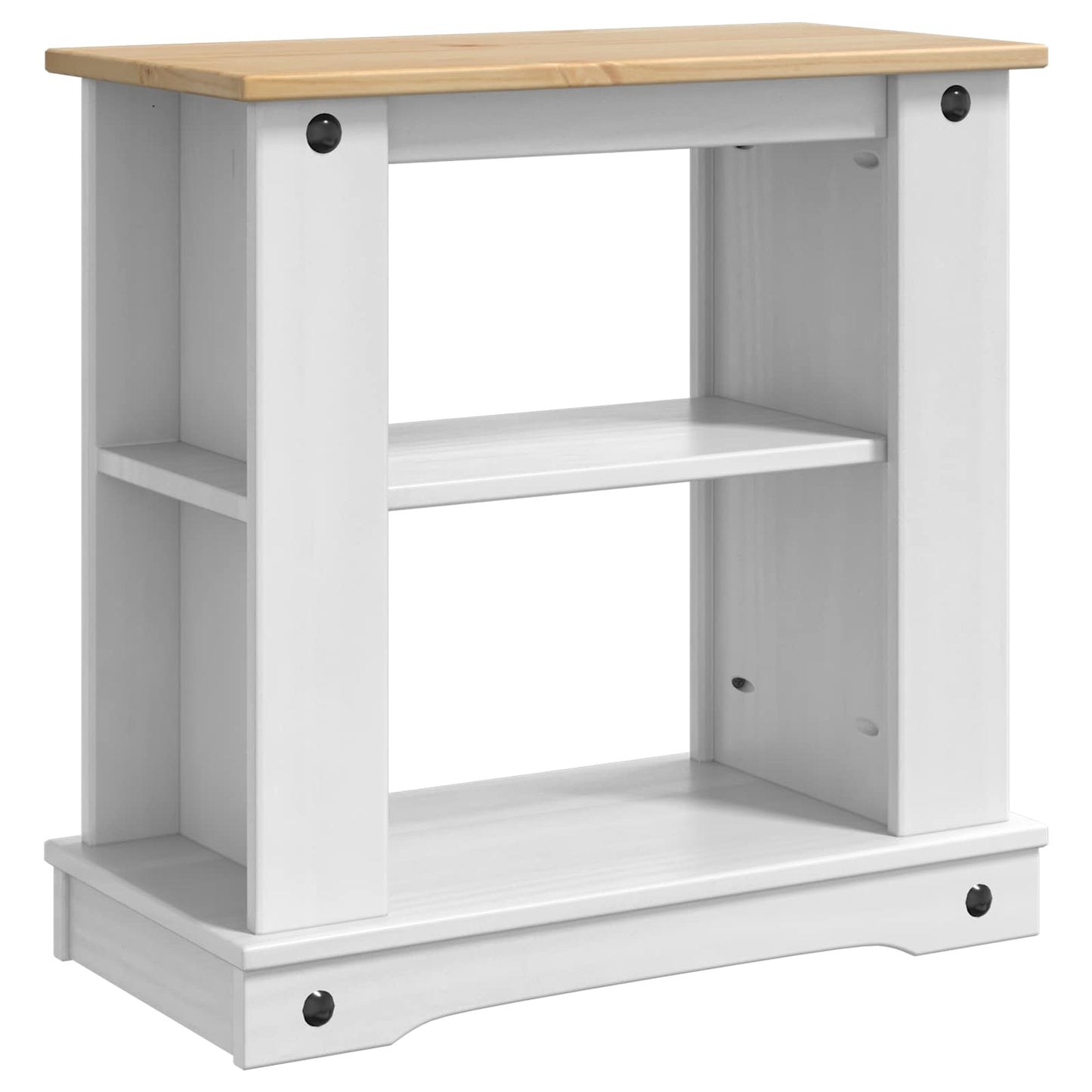 vidaXL Βάση ενυδρείου CORONA Λευκό και Καφέ 60 x 30 x 60 cm 150 κιλά