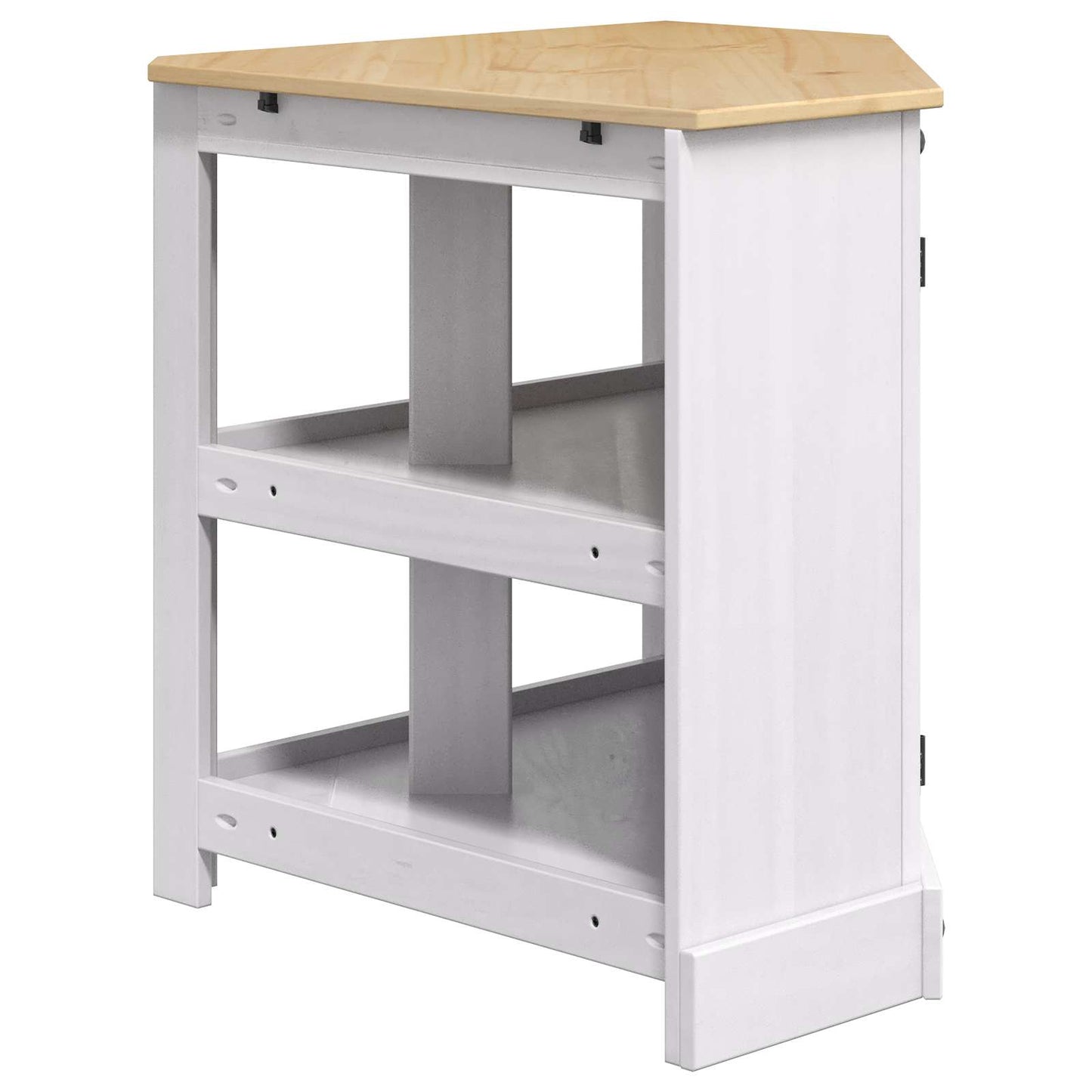 vidaXL Βάση ενυδρείου CORONA Λευκό 70 x 70 x 73 cm 300 κιλά