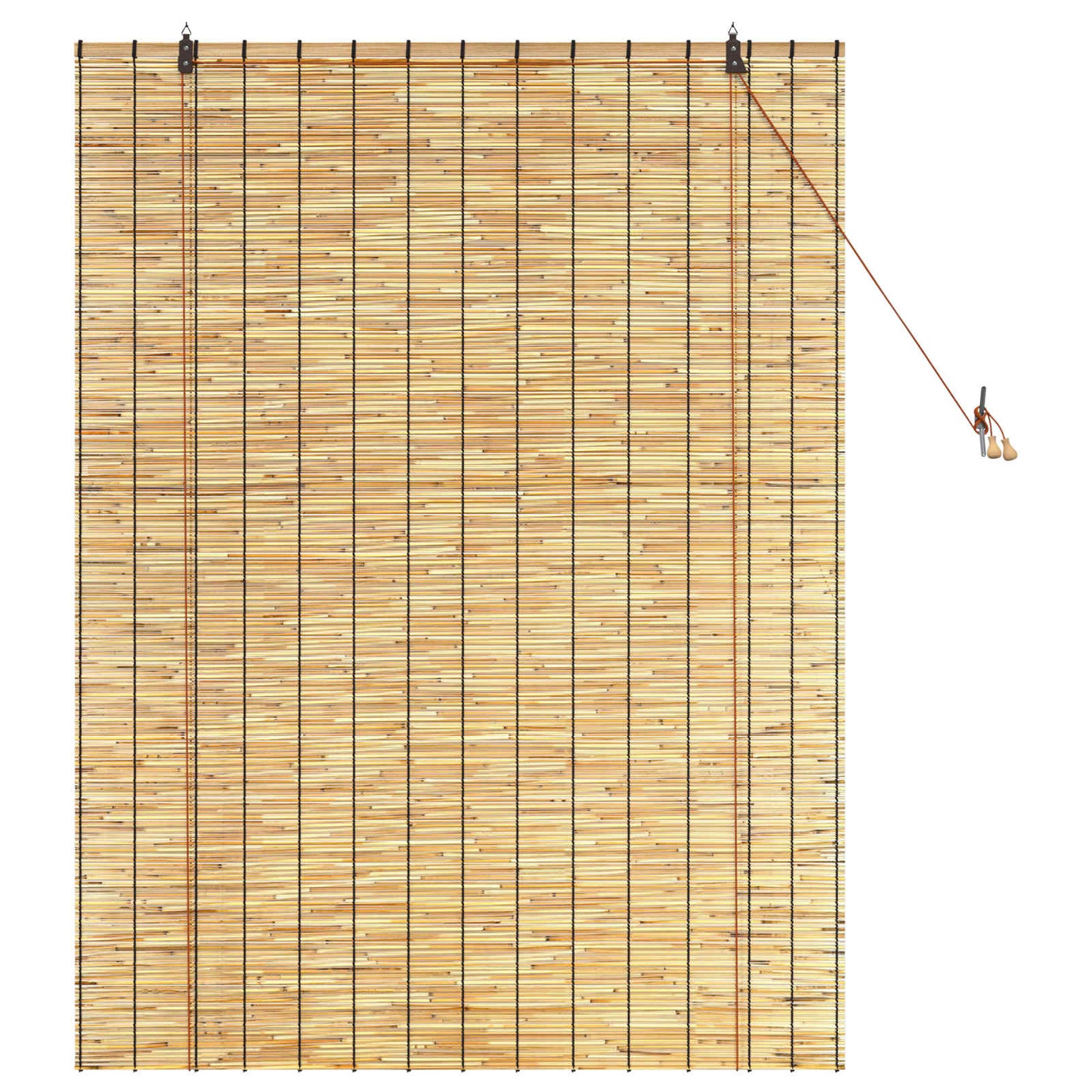 vidaXL Ρόλερ (στόρι) Φυσικό 120 x 160 cm Καλάμι