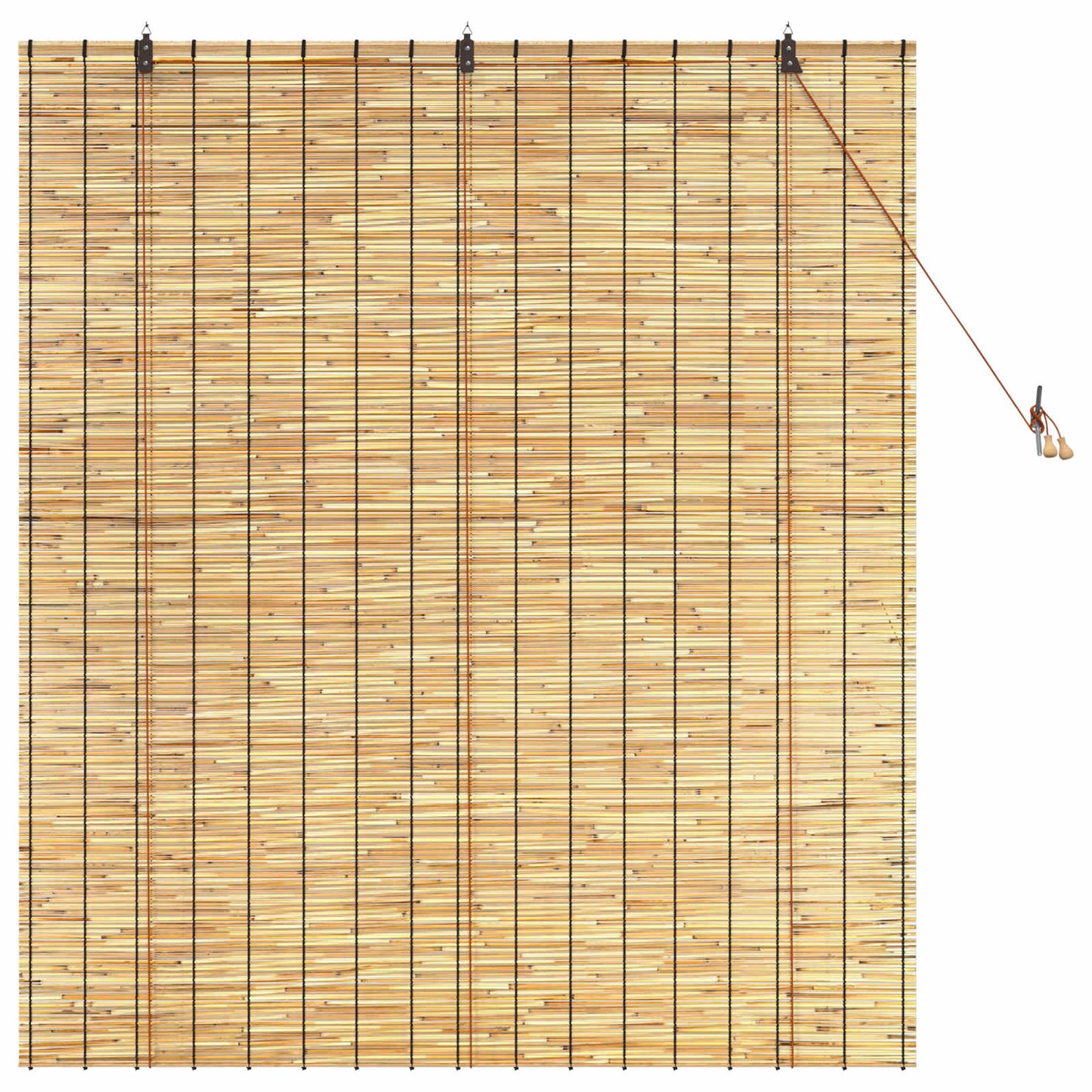 vidaXL Ρόλερ (στόρι) Φυσικό 140 x 160 cm Καλάμι
