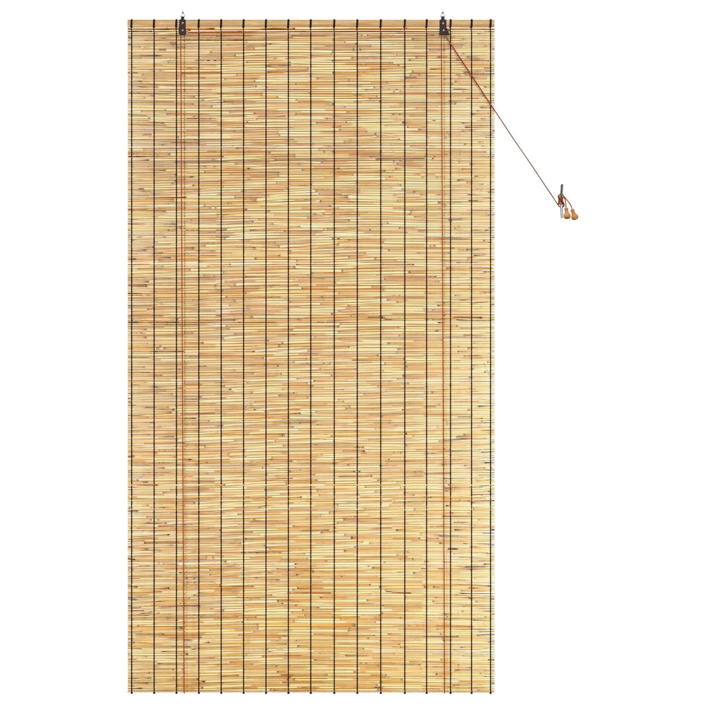 vidaXL Ρόλερ (στόρι) Φυσικό 120 x 220 cm Καλάμι