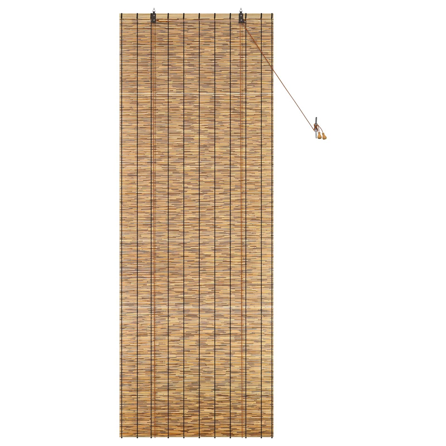 vidaXL Ρόλερ (στόρι) Καφέ 80 x 220 cm Καλάμι