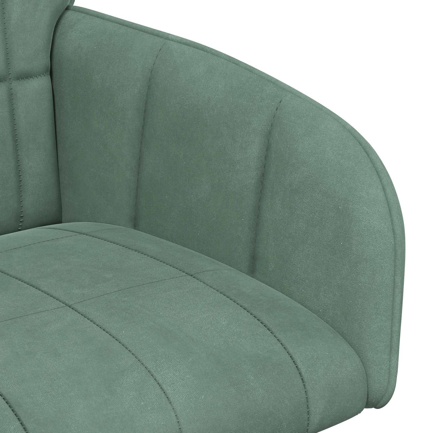 vidaXL Καρέκλες φαγητού 2 pcs Βελούδο Θαλασσί 57 x 50 x 85 εκ.