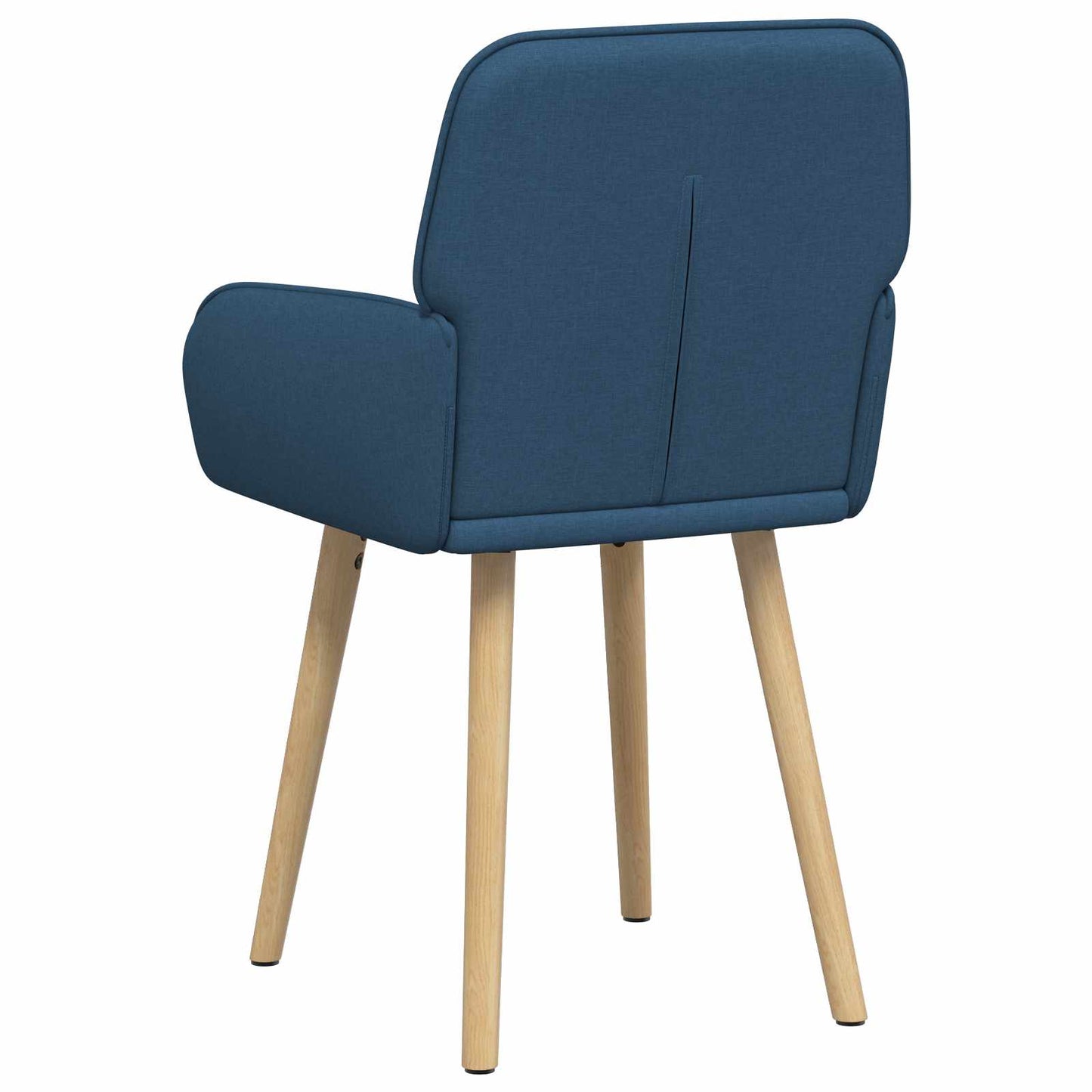 vidaXL Καρέκλες φαγητού 2 pcs Ύφασμα Μπλε 56,5 x 50 x 87,5 εκ.