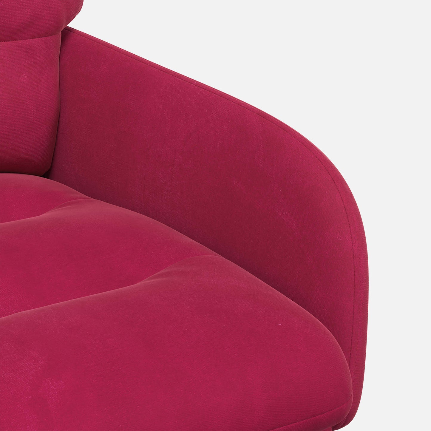 vidaXL Καρέκλες φαγητού 2 pcs Βελούδο Κόκκινο 59 x 59,5 x 90 εκ