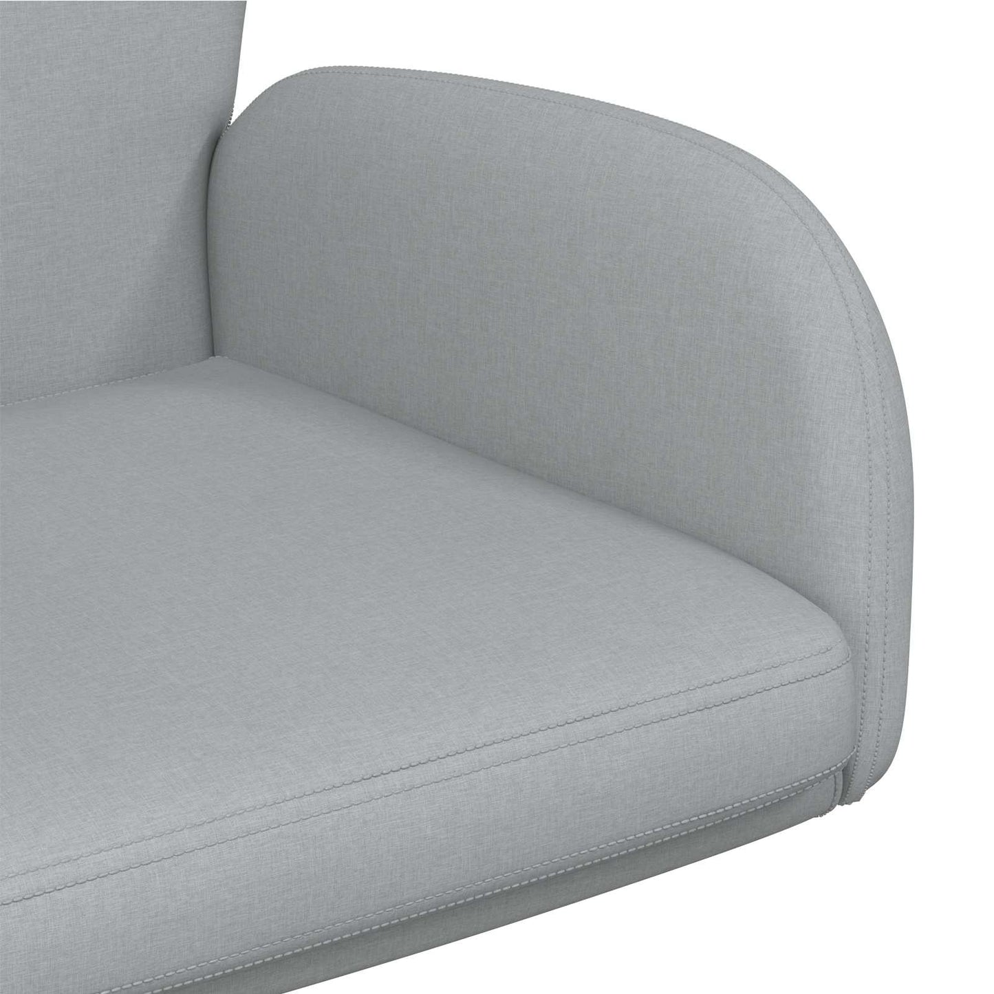 vidaXL Γυροσκοπική Καρέκλα Γραφείου 54 x 58 x 90 εκ. Ανοιχτό γκρι