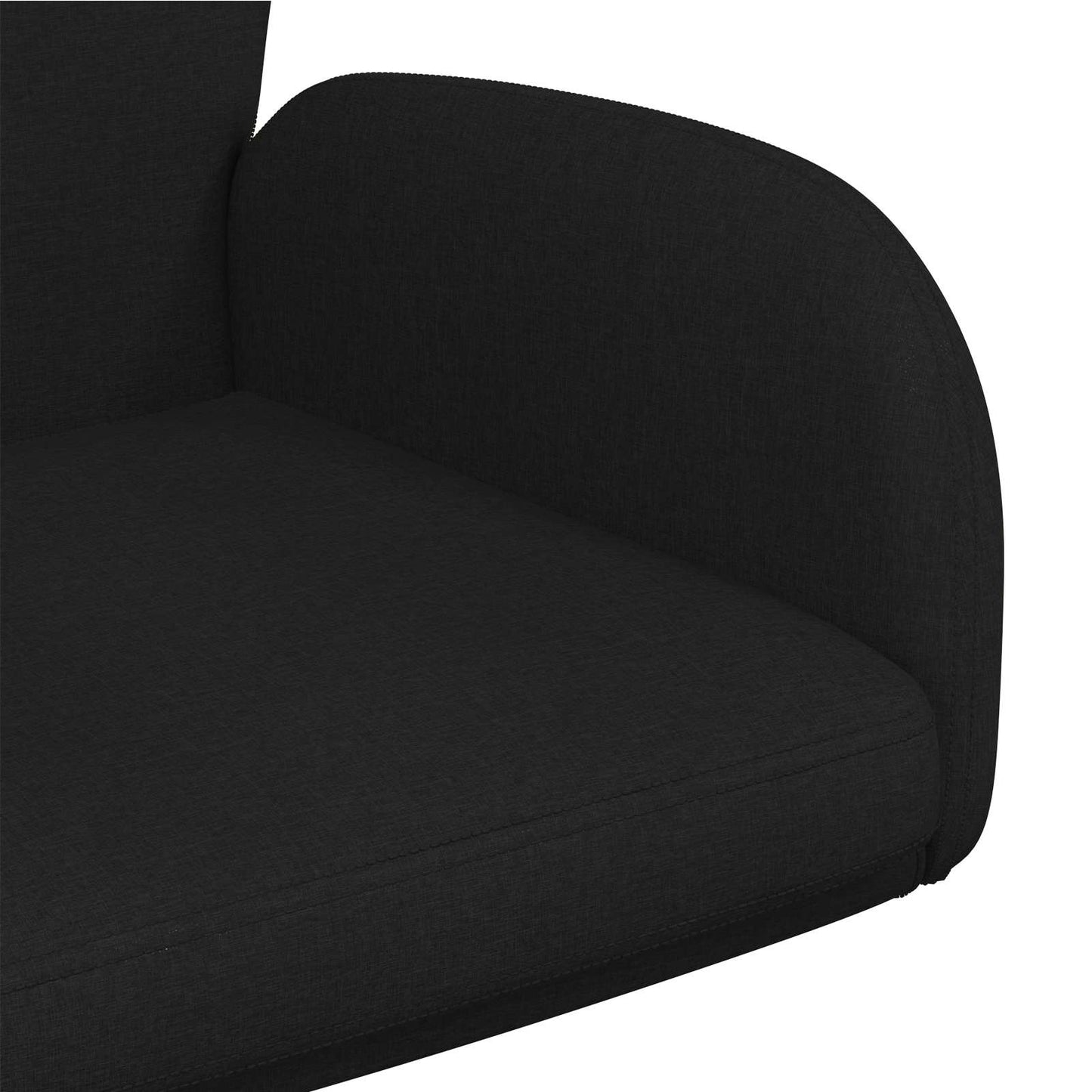vidaXL Γυροσκοπική Καρέκλα Γραφείου 54 x 58 x 90 εκ. Μαύρο Ύφασμα