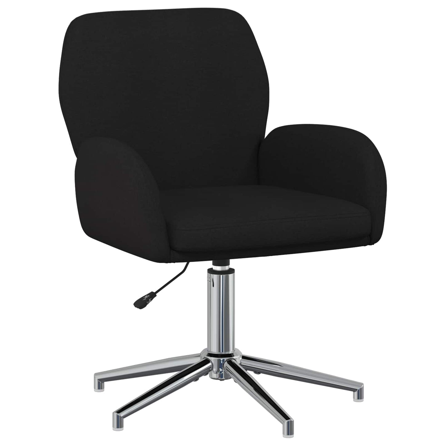 vidaXL Γυροσκοπική Καρέκλα Γραφείου 54 x 58 x 90 εκ. Μαύρο Ύφασμα
