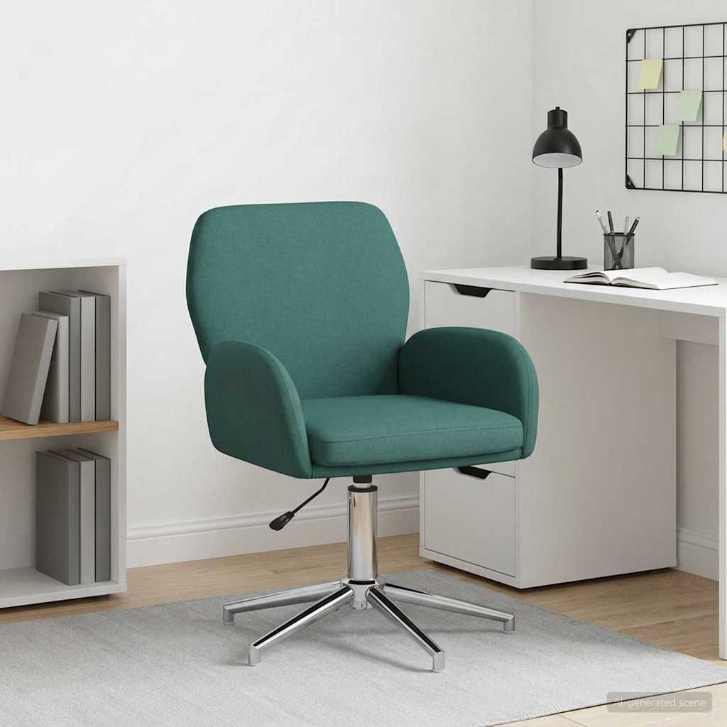 vidaXL Γυροσκοπική Καρέκλα Γραφείου Ύφασμα 54 x 58 x 90 εκ.