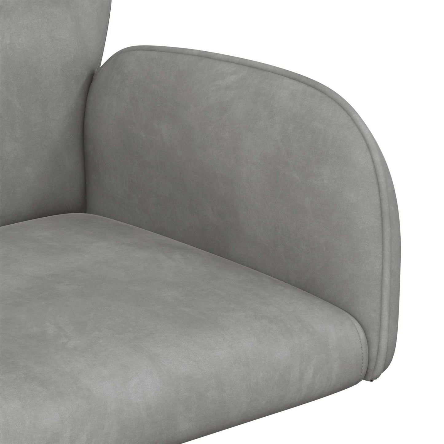 vidaXL Γυροσκοπική Καρέκλα Γραφείου 54 x 55 x 90 εκ Ανοιχτό γκρι