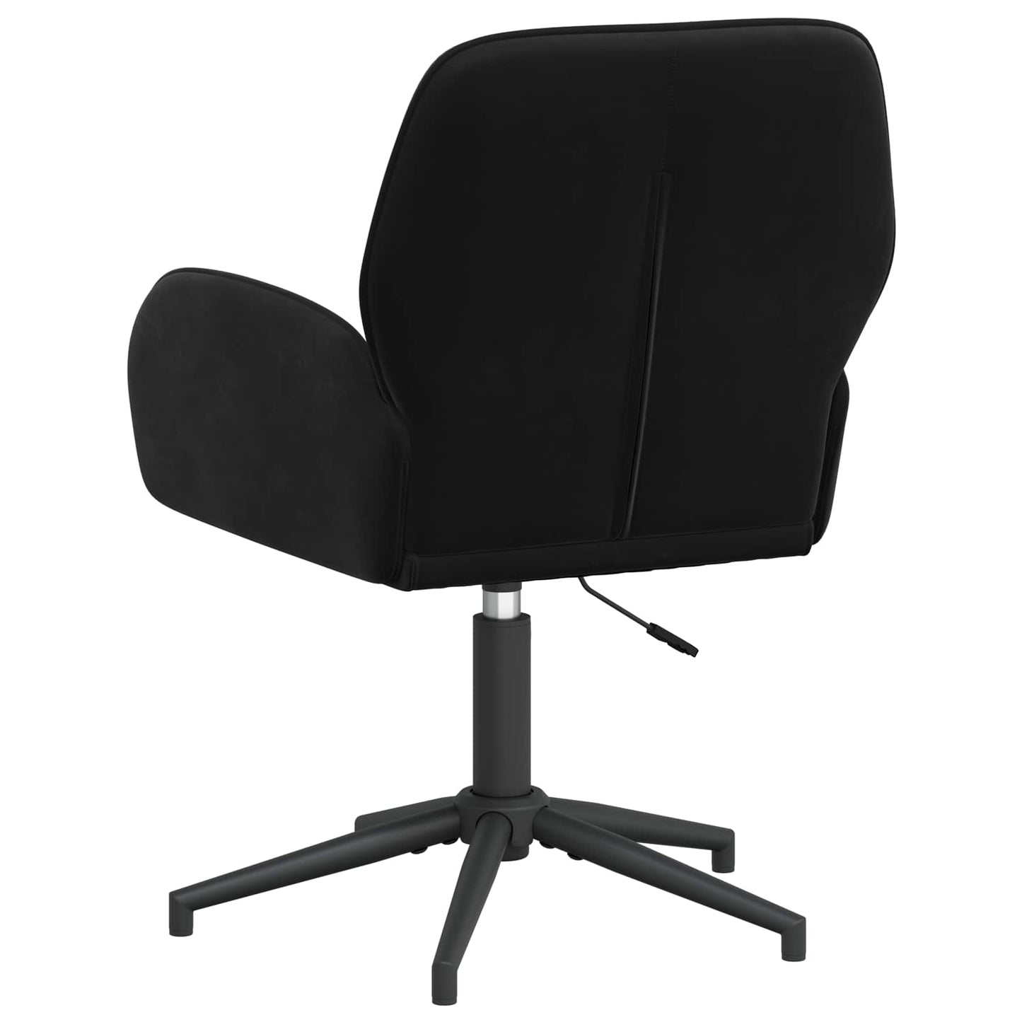 vidaXL Γυροσκοπική Καρέκλα Γραφείου 54 x 55 x 90 εκ Μαύρο Βελούδο