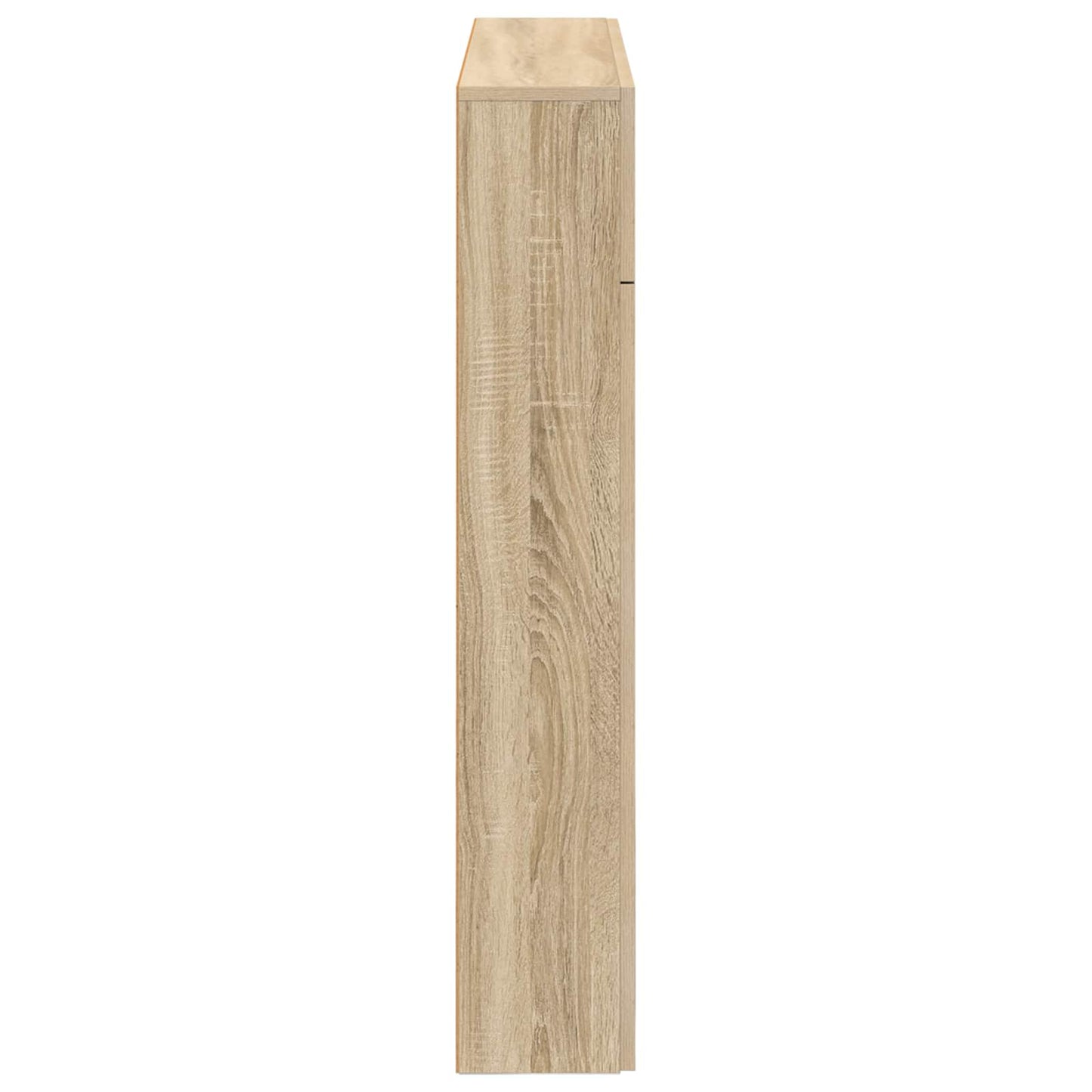 vidaXL Περίβλημα τζακιού Sonoma Δρυς 102 x 18 x 100,5 εκ