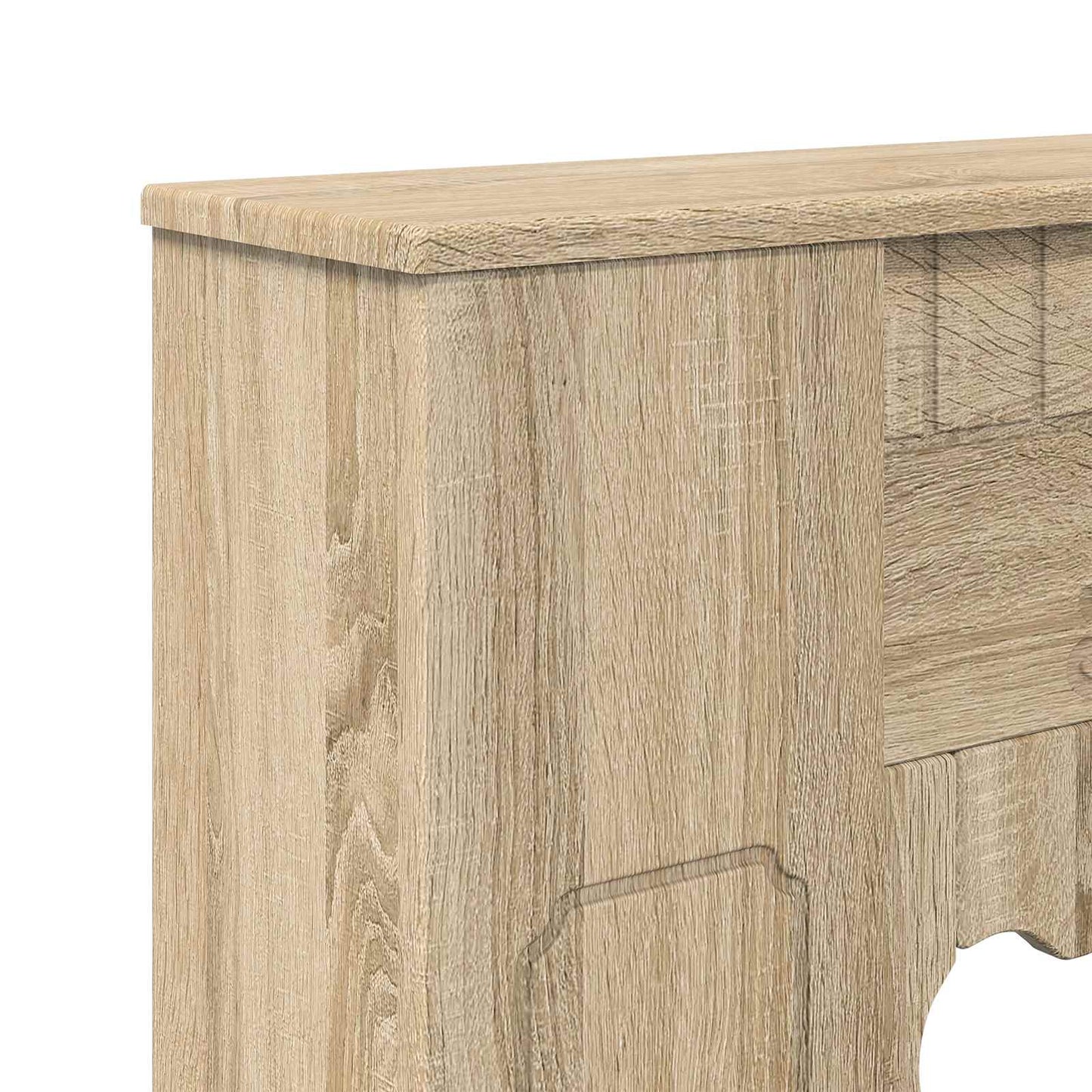 vidaXL Περίβλημα τζακιού Sonoma Δρυς 93 x 20 x 89 εκ