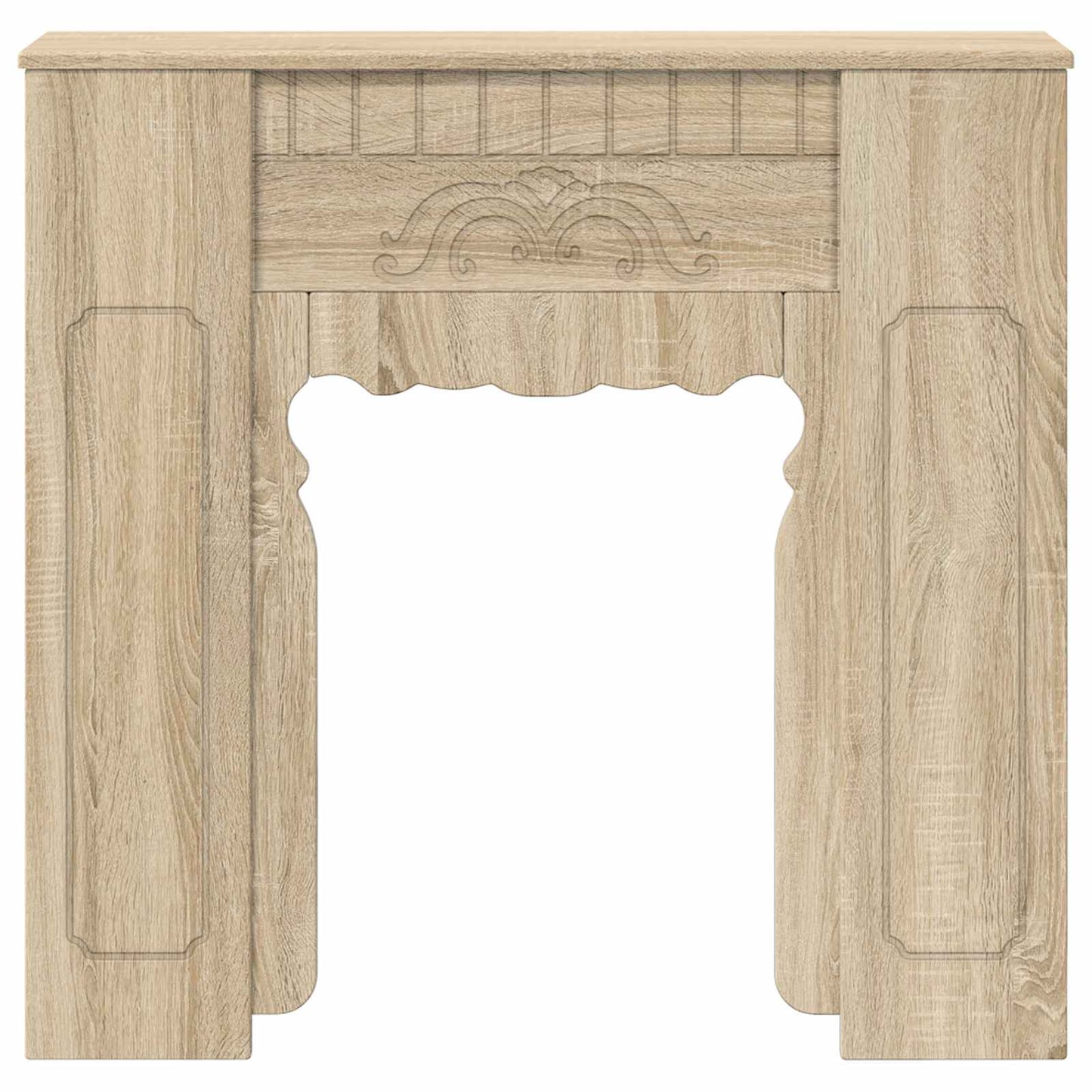 vidaXL Περίβλημα τζακιού Sonoma Δρυς 93 x 20 x 89 εκ