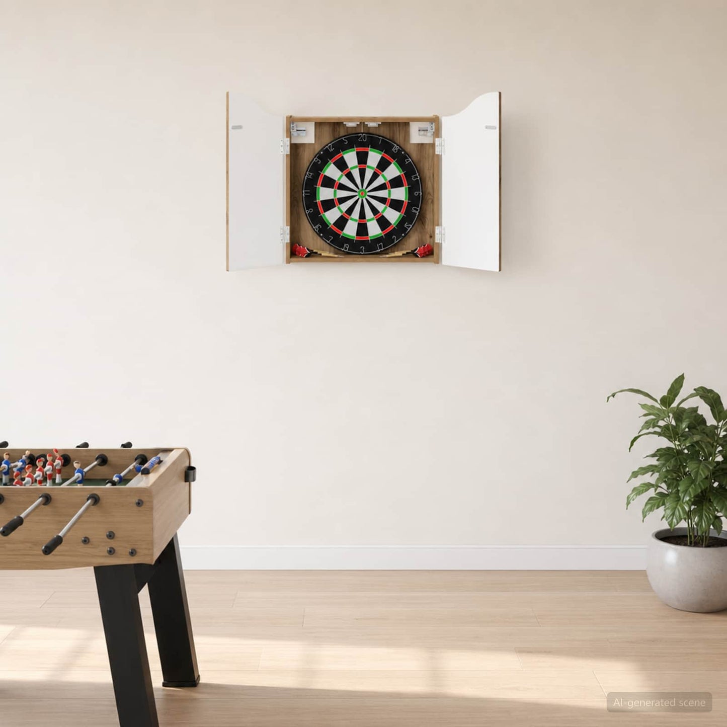 vidaXL Ντουλάπα Πινάκων Βελών Artisan Δρυς 56 x 12 x 63 εκ