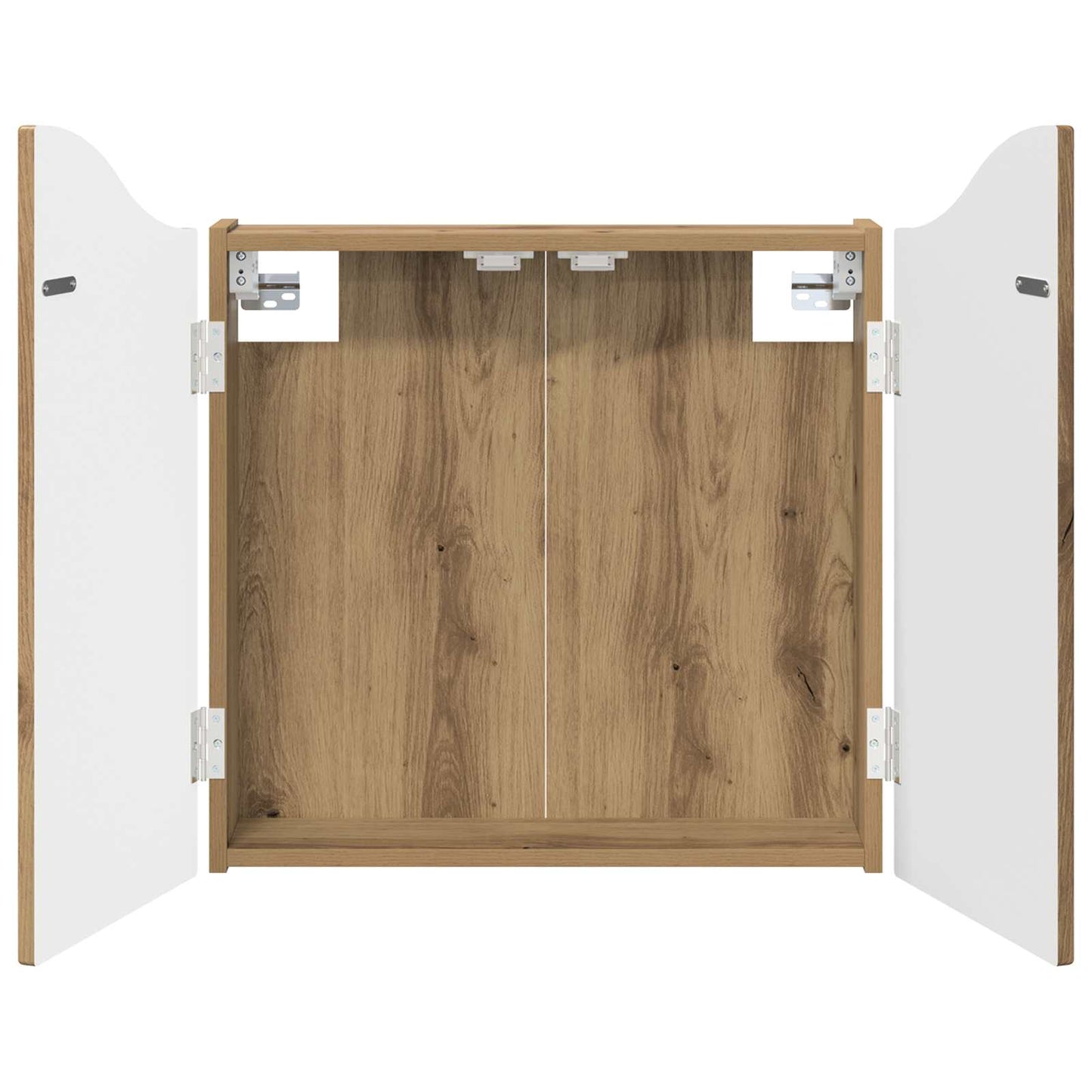 vidaXL Ντουλάπα Πινάκων Βελών Artisan Δρυς 56 x 12 x 63 εκ