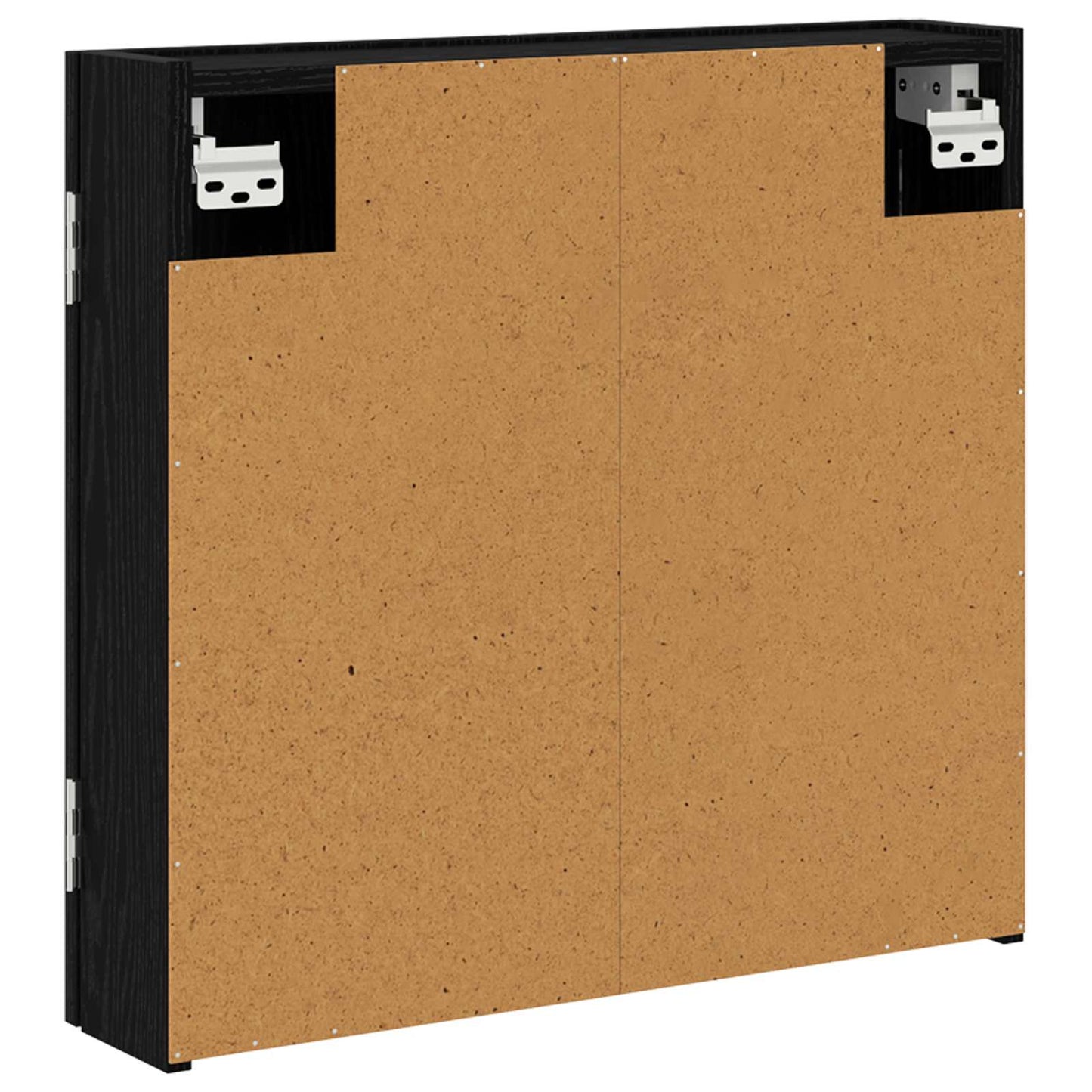 vidaXL Ντουλάπα Πινάκων Βελών Μαύρη Δρυς 56 x 12 x 53,5 εκ.