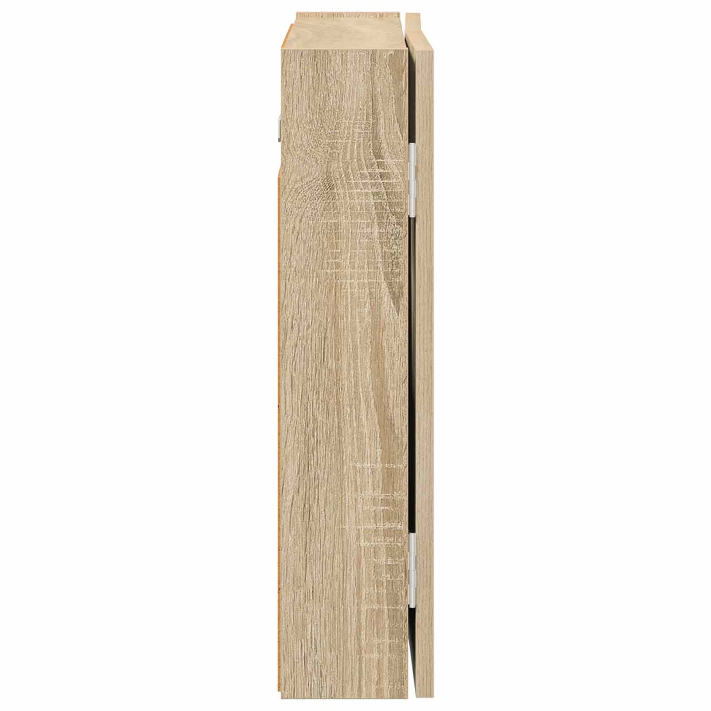 vidaXL Ντουλάπα Πινάκων Βελών Sonoma Δρυς 56 x 12 x 53,5 εκ.