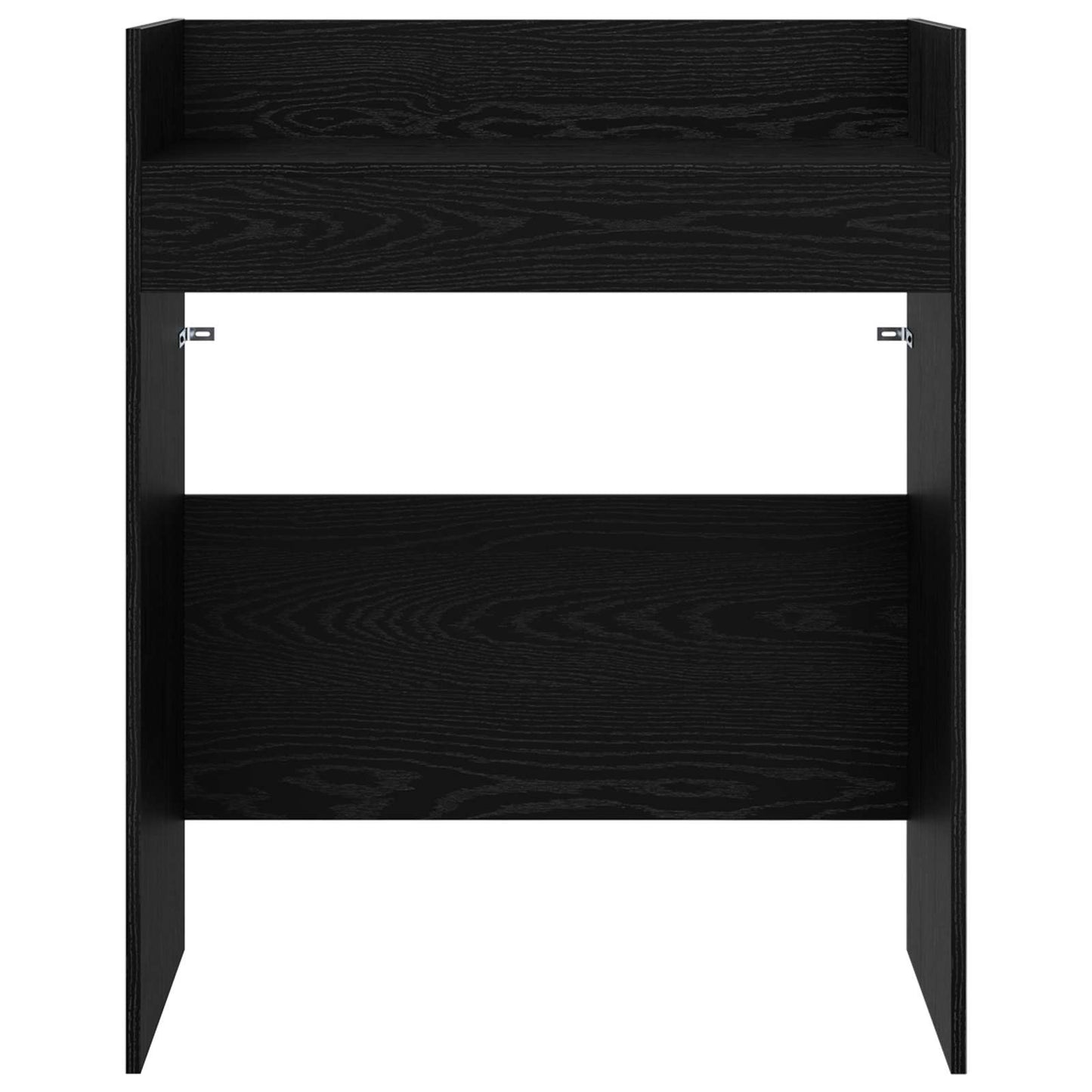vidaXL Πίνακας DJ Μαύρη Δρυς 102 x 45 x 102 εκ. Επεξεργασμένο Ξύλο