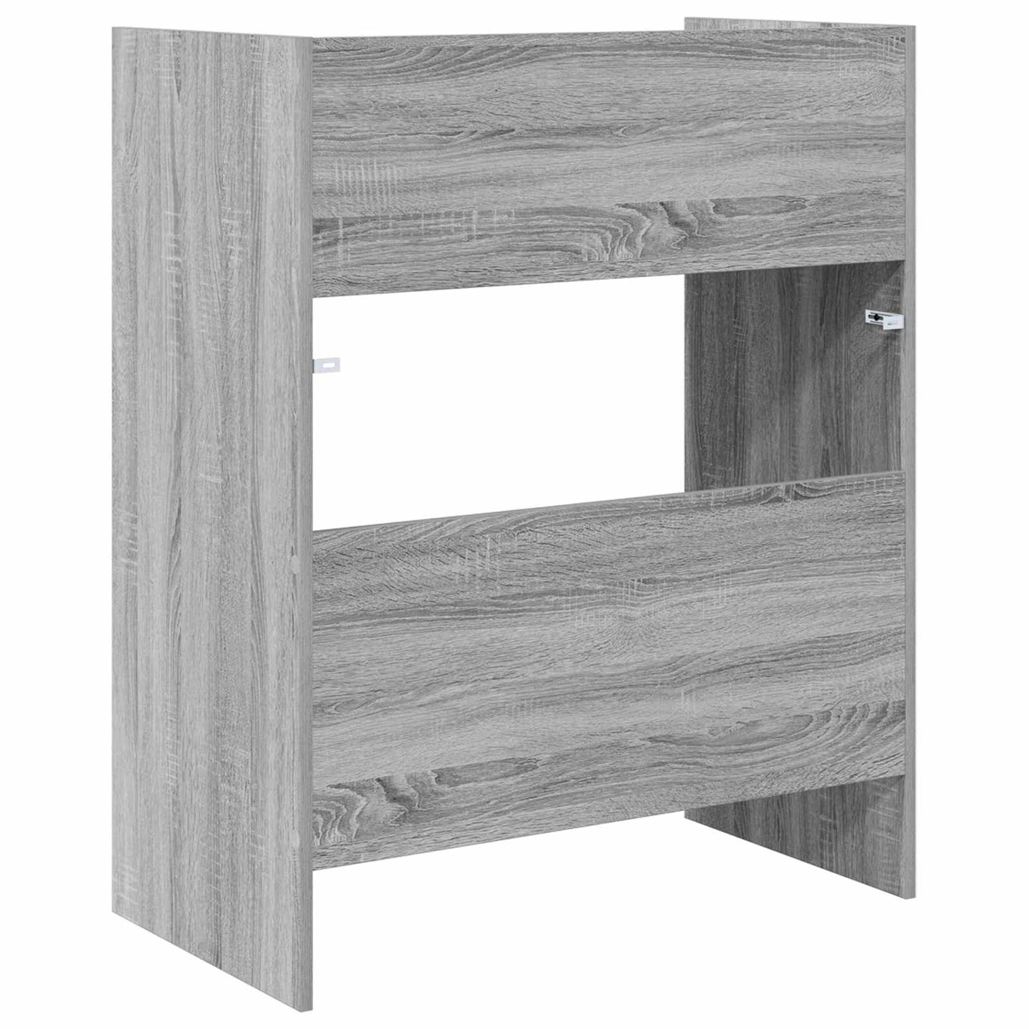vidaXL Πίνακας DJ Γκρι Sonoma 102 x 45 x 102 εκ. Επεξεργασμένο Ξύλο