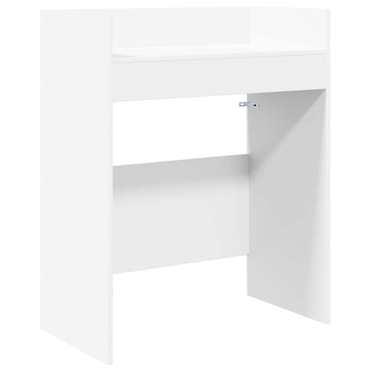 vidaXL Πίνακας DJ Λευκό 82 x 45 x 102 εκ. Επεξεργασμένο Ξύλο