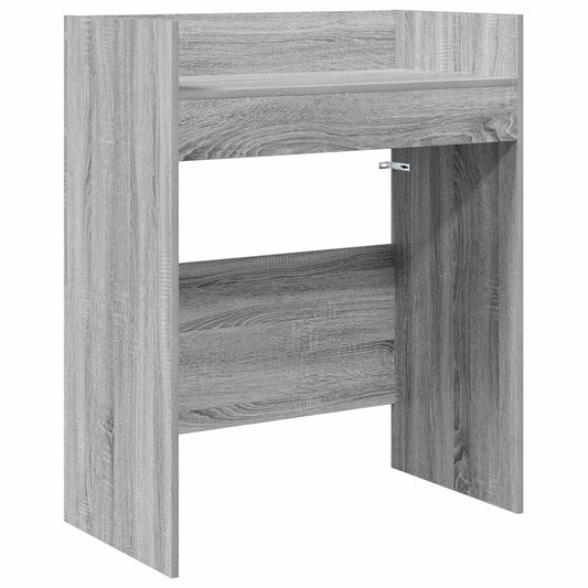 vidaXL Πίνακας DJ Γκρι Sonoma 82 x 45 x 102 εκ. Επεξεργασμένο Ξύλο