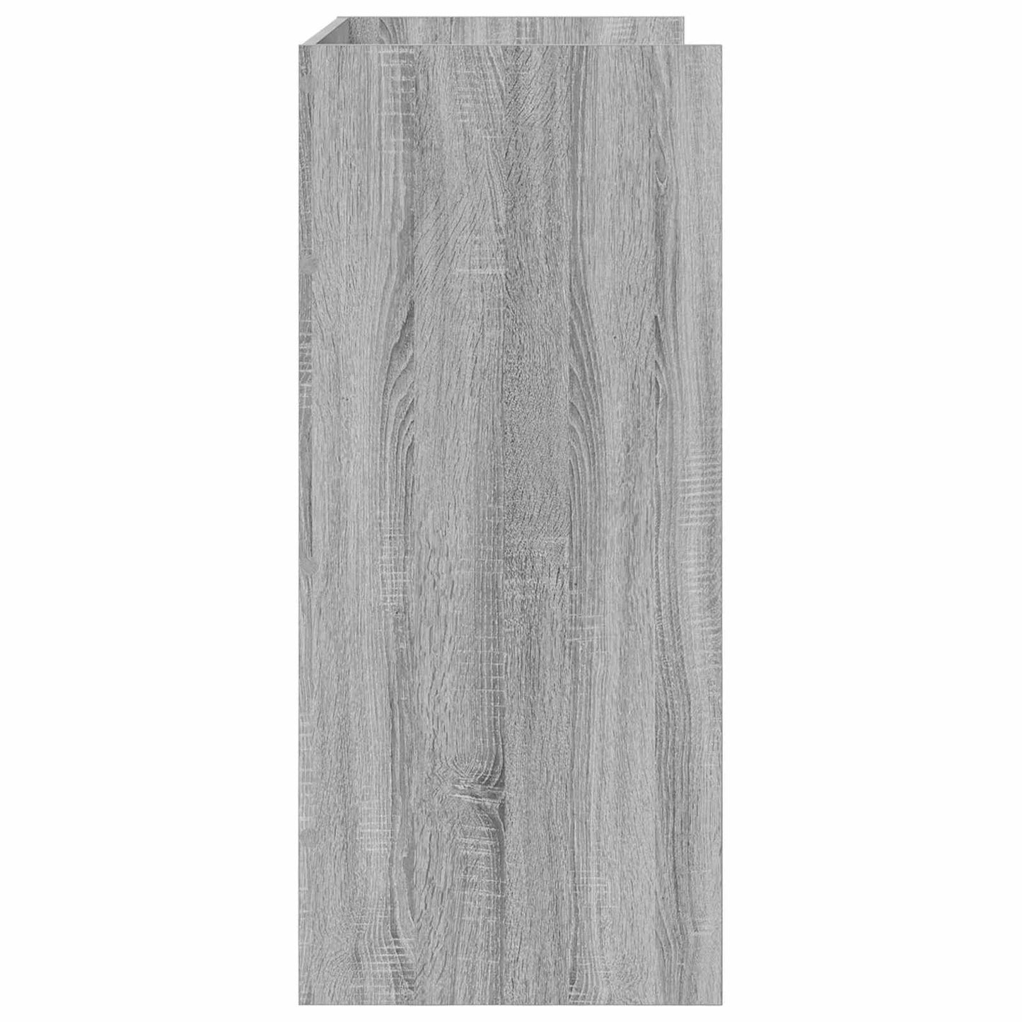 vidaXL Πίνακας DJ Γκρι Sonoma 82 x 45 x 102 εκ. Επεξεργασμένο Ξύλο