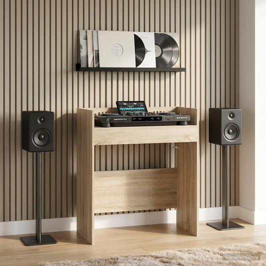 vidaXL Πίνακας DJ Sonoma Δρυς 62 x 45 x 102 εκ. Επεξεργασμένο Ξύλο