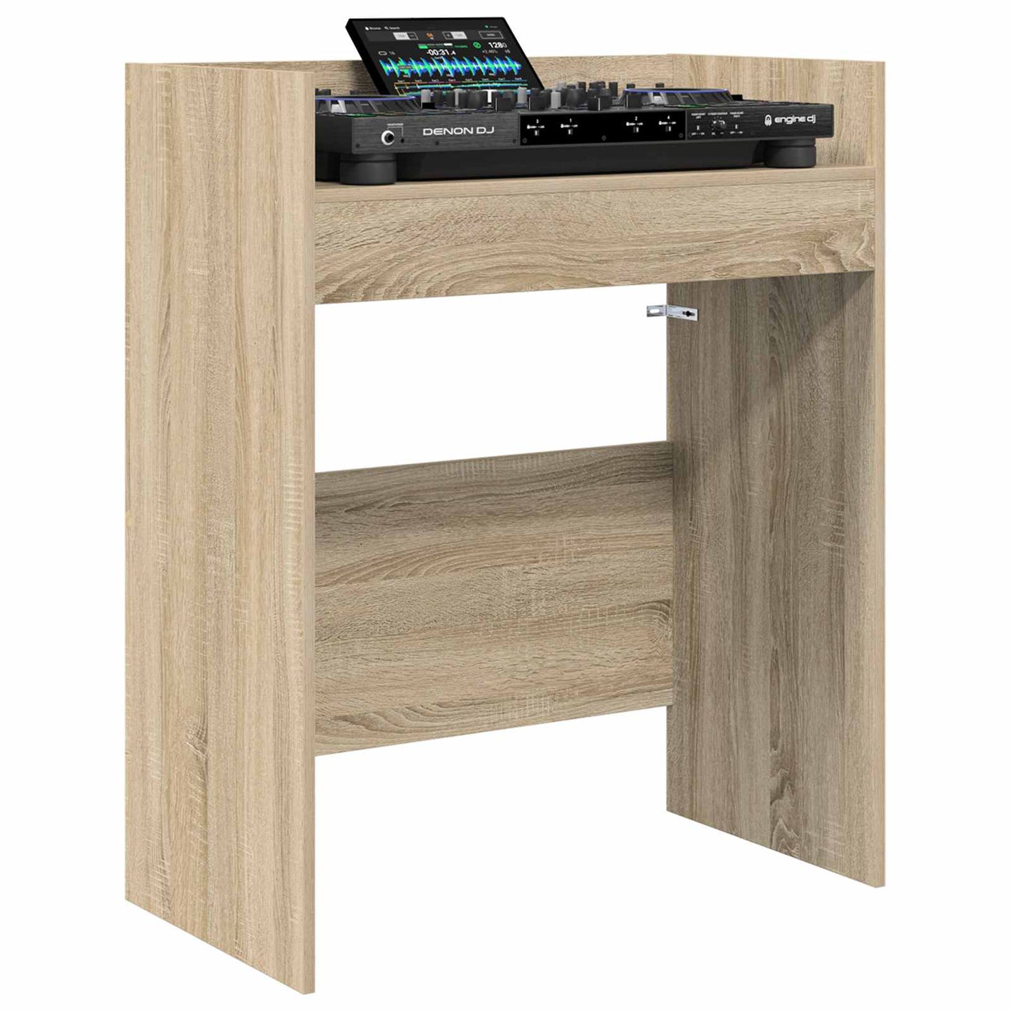 vidaXL Πίνακας DJ Sonoma Δρυς 62 x 45 x 102 εκ. Επεξεργασμένο Ξύλο