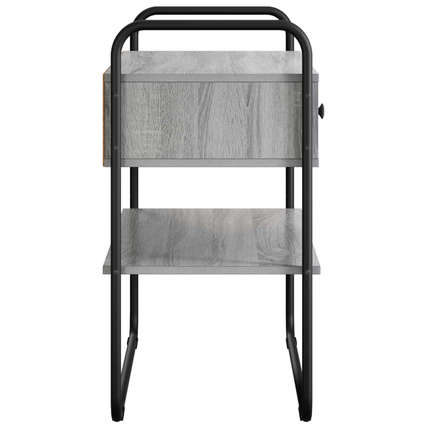 vidaXL Τραπέζι κονσόλας Γκρι Sonoma 100 x 40 x 75 cm