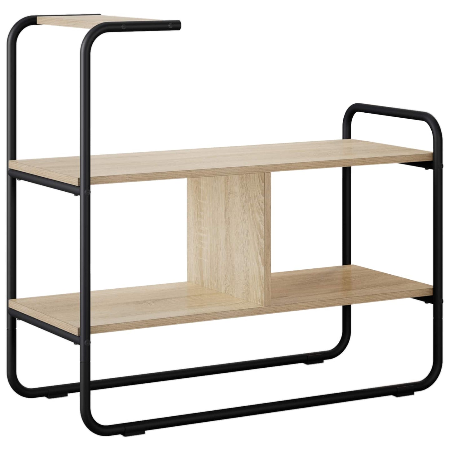 vidaXL Τραπέζι κονσόλας Sonoma Δρυς 80 x 35 x 75 cm Επεξεργασμένο Ξύλο
