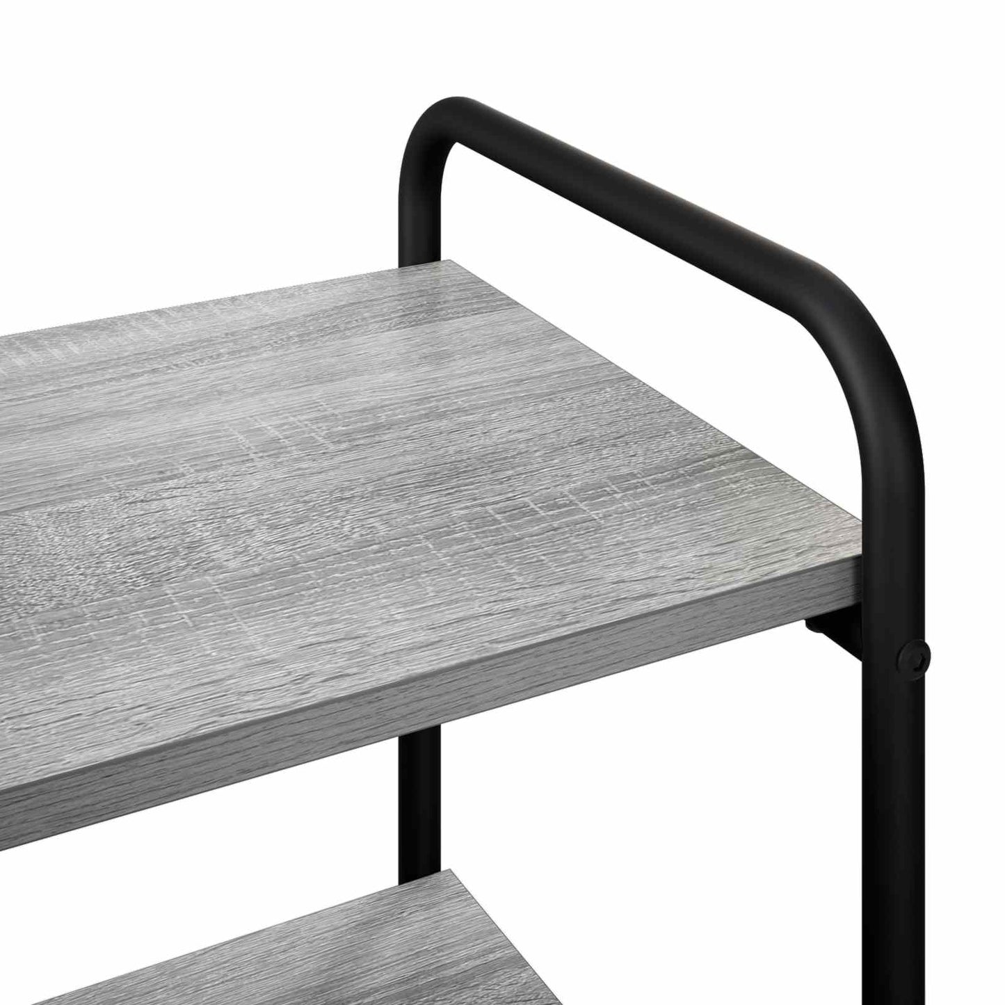 vidaXL Τραπέζι κονσόλας Γκρι Sonoma 80 x 35 x 75 cm Επεξεργασμένο Ξύλο