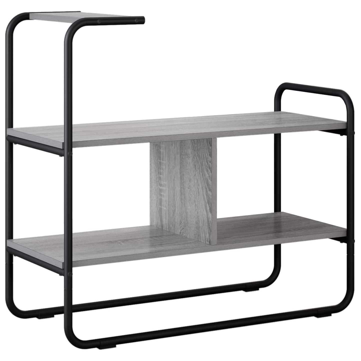 vidaXL Τραπέζι κονσόλας Γκρι Sonoma 80 x 35 x 75 cm Επεξεργασμένο Ξύλο