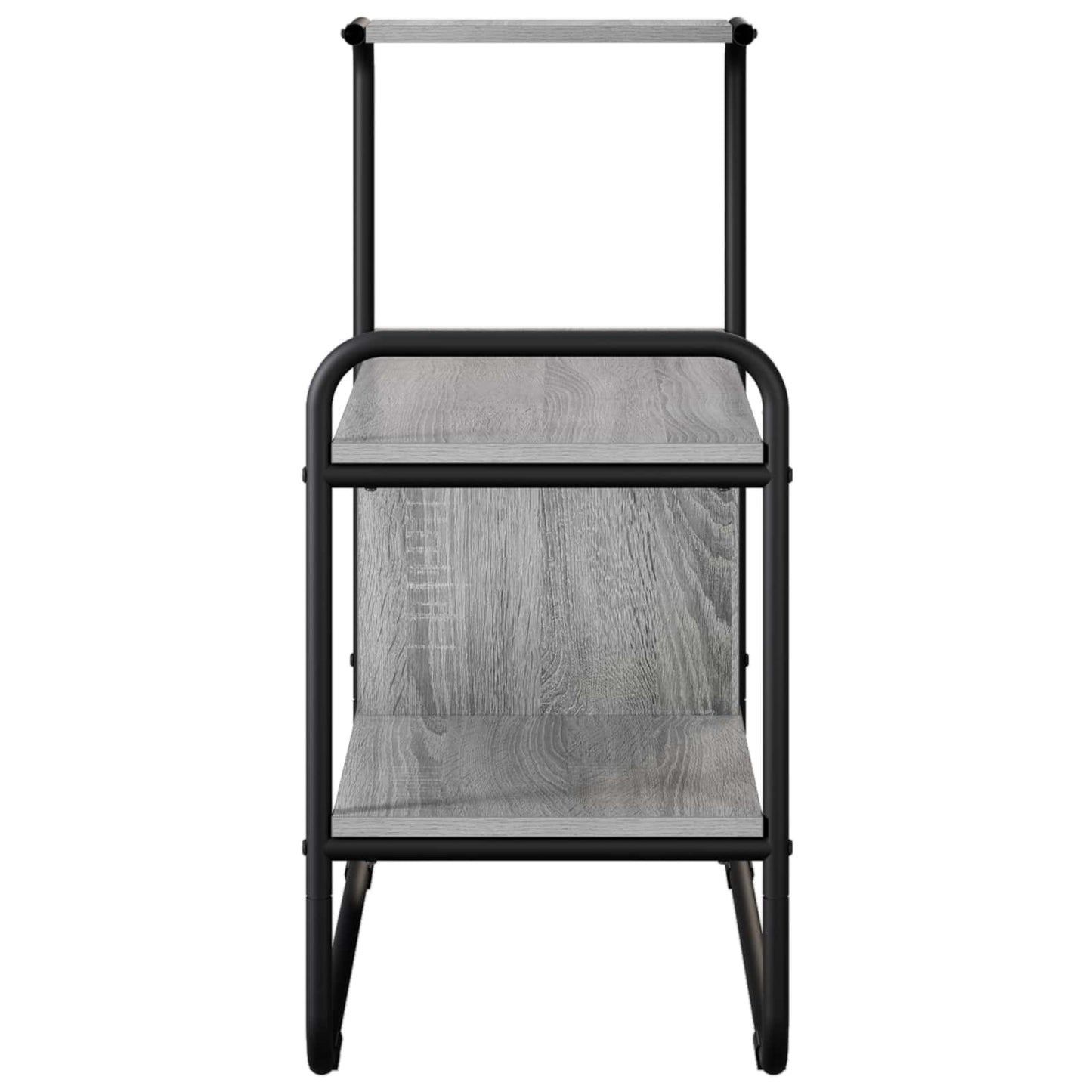 vidaXL Τραπέζι κονσόλας Γκρι Sonoma 80 x 35 x 75 cm Επεξεργασμένο Ξύλο