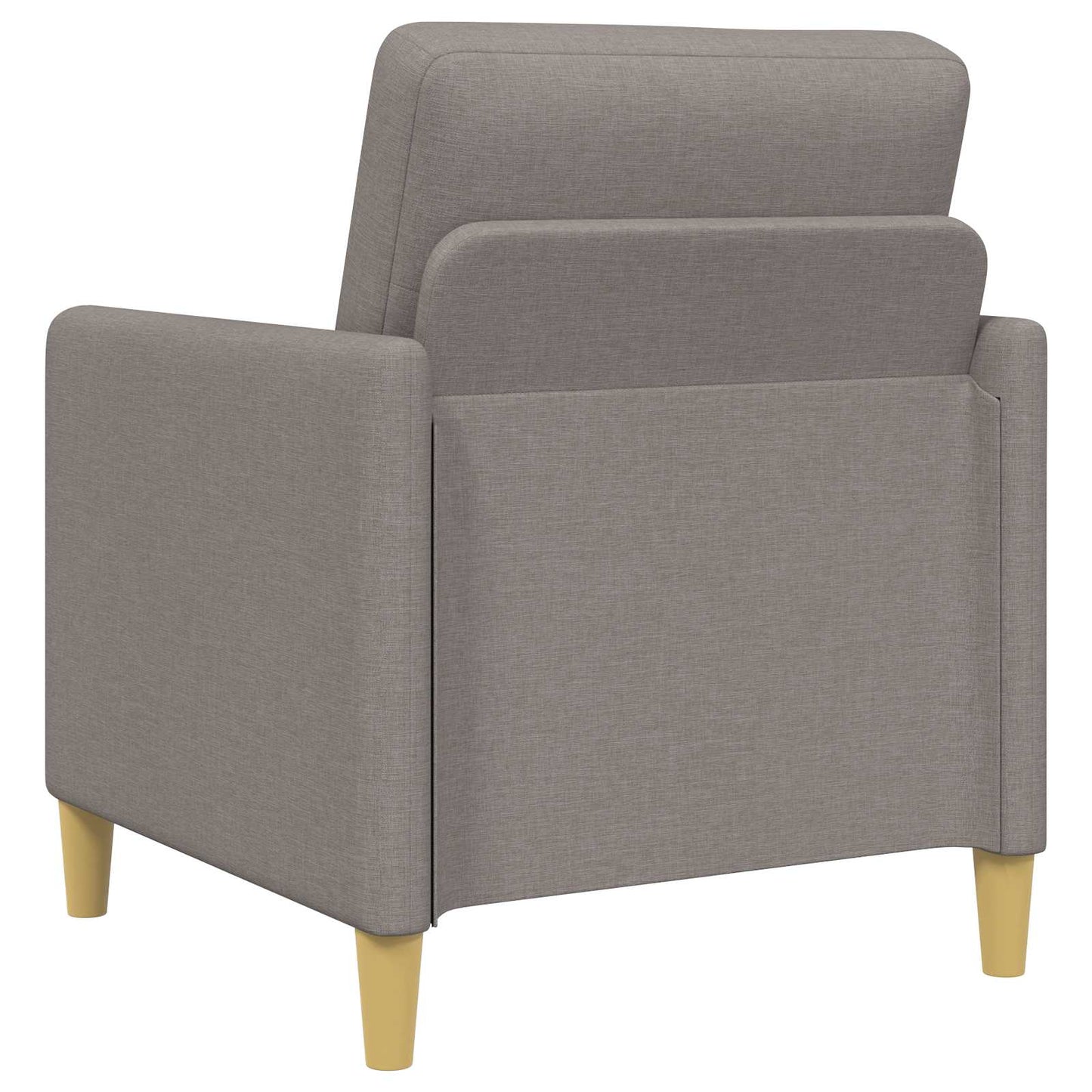 vidaXL Σαλονάκι Σετ Με Αποθηκευτικό Χώρο 2 pcs Taupe Πολυεστέρας