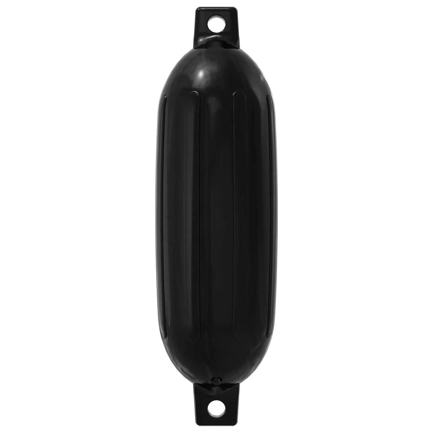 vidaXL Φτερά Σκαφών 2 τμχ. Ø 16 x 58 εκ Μαύρο PVC