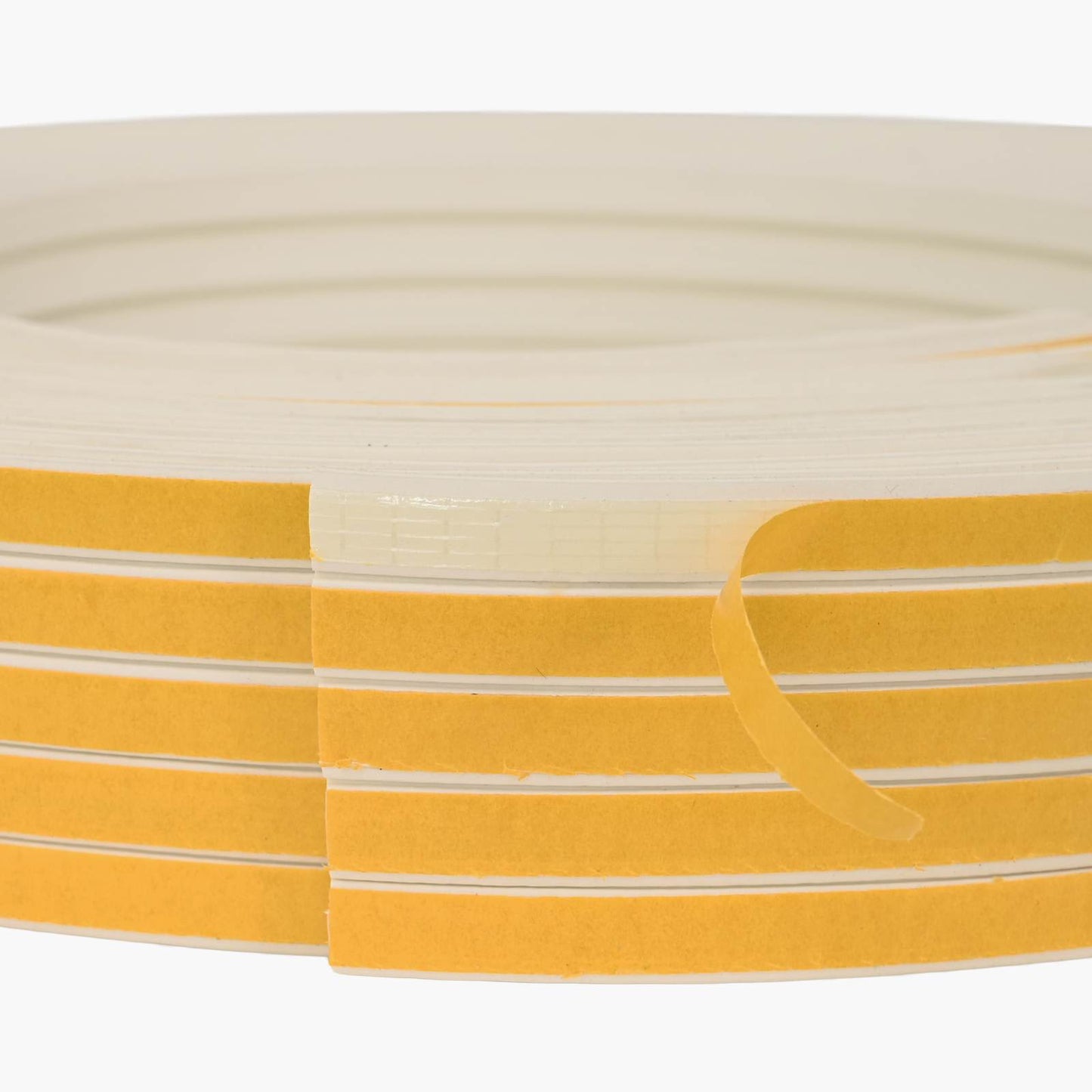vidaXL Αυτοκόλλητη σφραγίδα παραθύρου Λευκό 9 x 3 mm 50 m EPDM αφρός