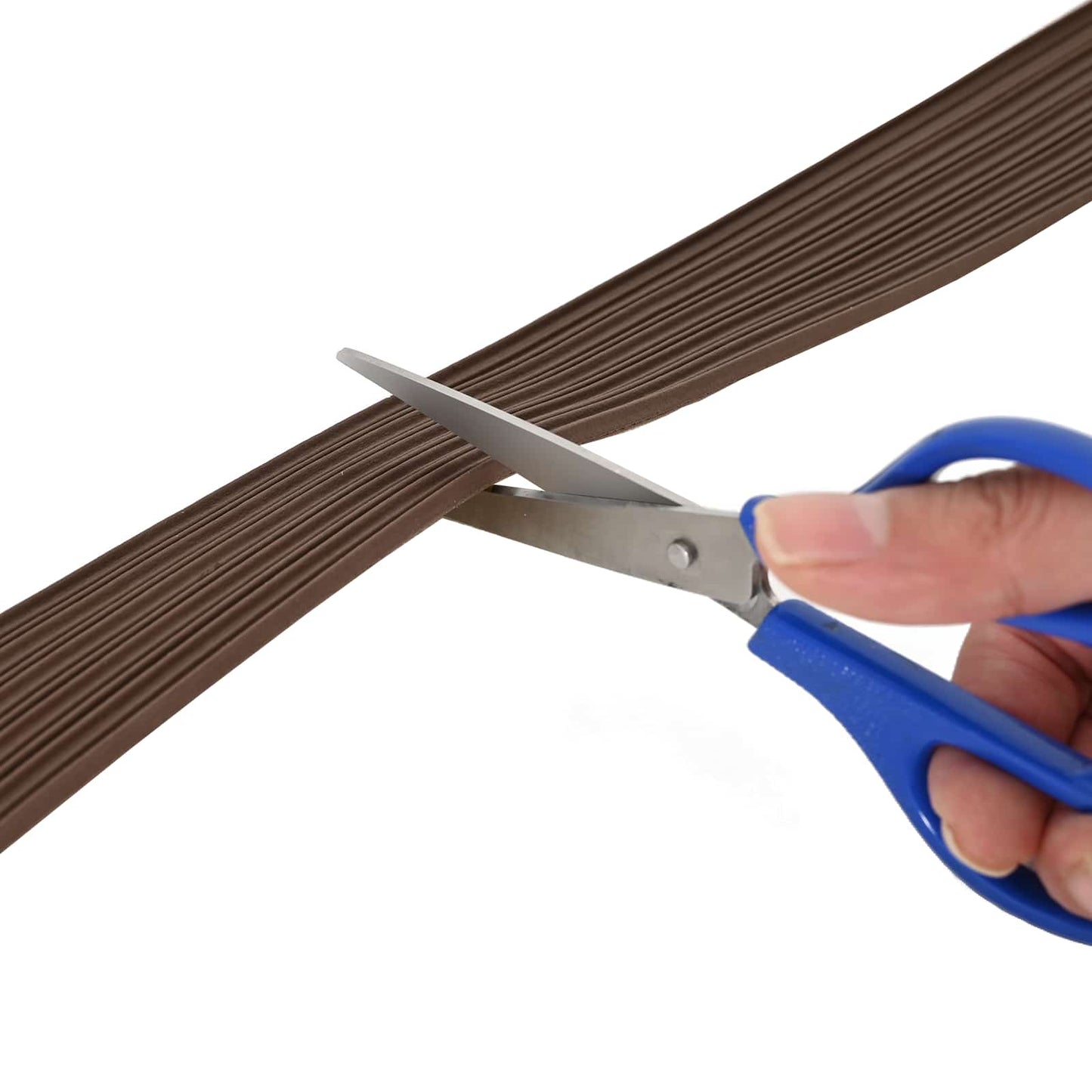 vidaXL Αυτοκόλλητη σφραγίδα παραθύρου Καφέ 9 x 4 mm 12 m EPDM αφρός