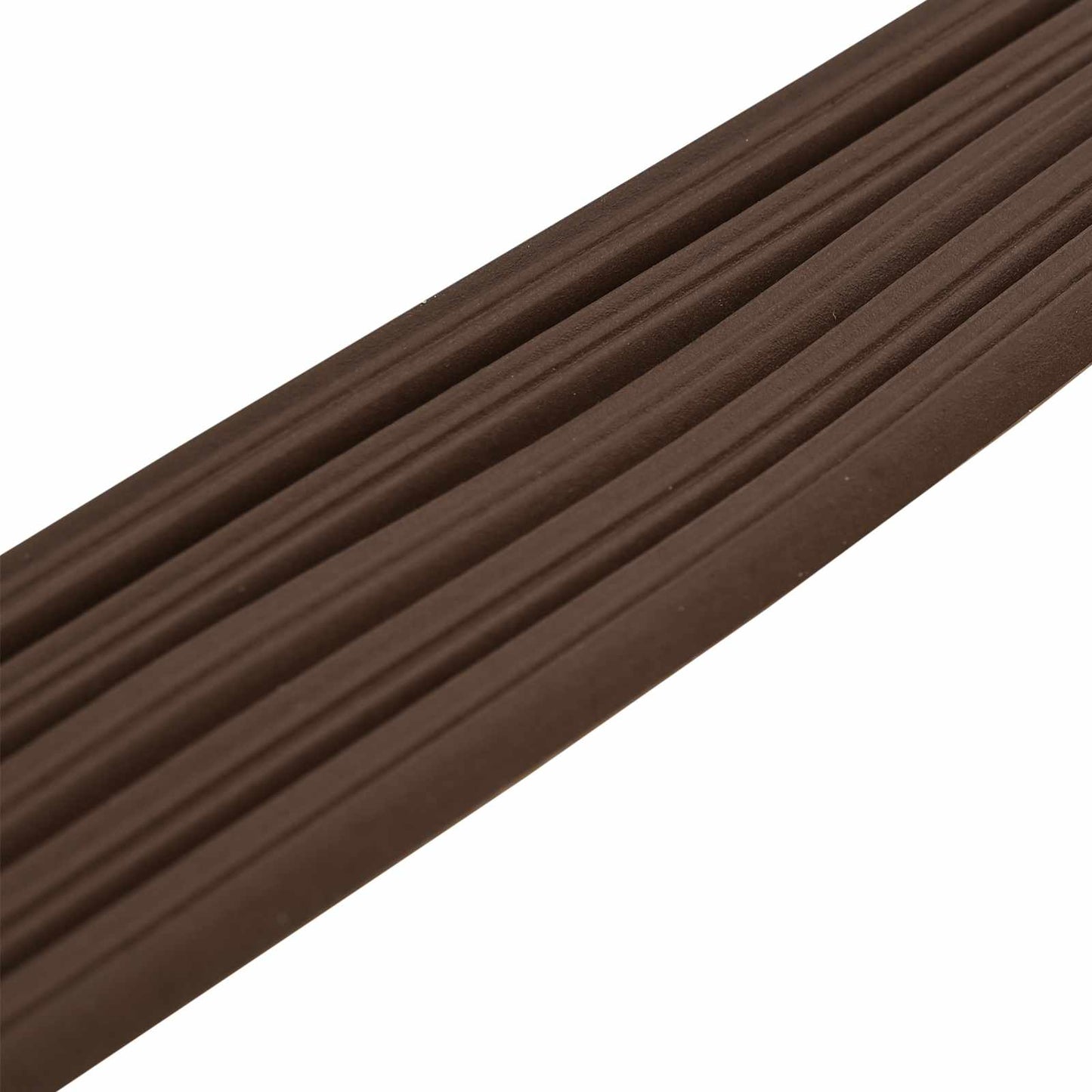vidaXL Αυτοκόλλητη σφραγίδα παραθύρου Καφέ 10 x 6 mm 100 m EPDM αφρός