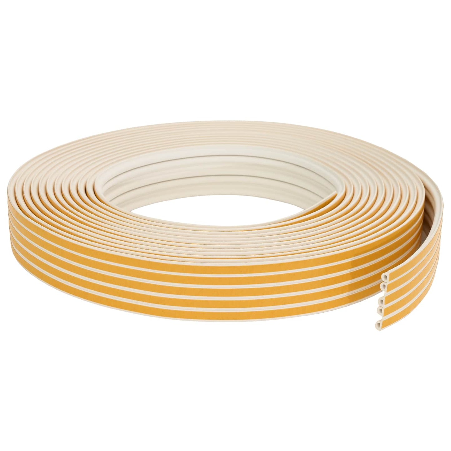 vidaXL Αυτοκόλλητη σφραγίδα παραθύρου Λευκό 9 x 6 mm 50 m EPDM αφρός