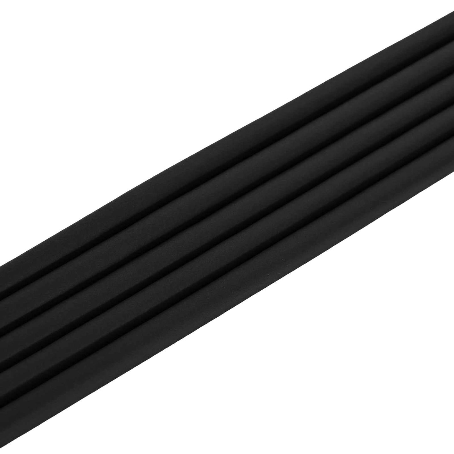 vidaXL Αυτοκόλλητη σφραγίδα παραθύρου Μαύρο 9 x 8 mm 100 m EPDM αφρός