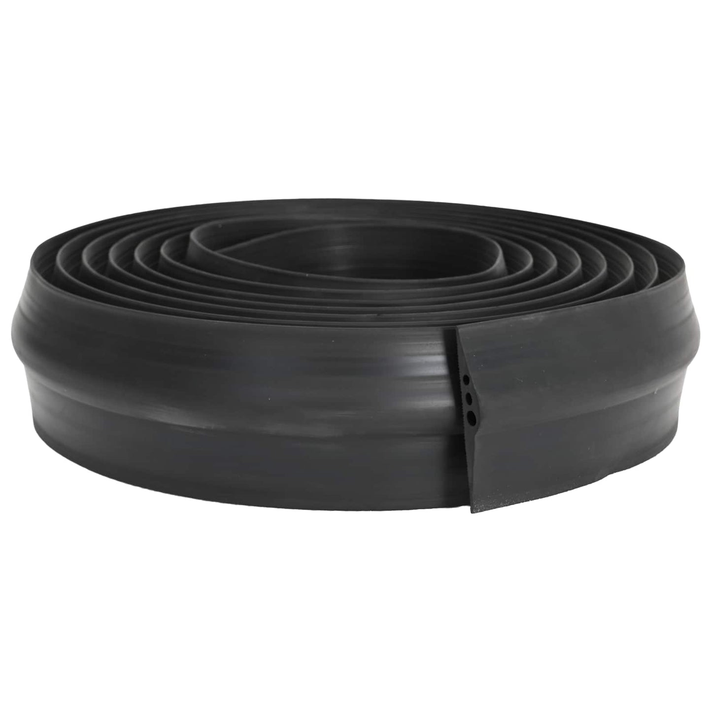 vidaXL Σφραγίδα Δαπέδου Γκαράζ Μαύρο 78 x 14 χιλ. 1 μ. EPDM Καουτσούκ