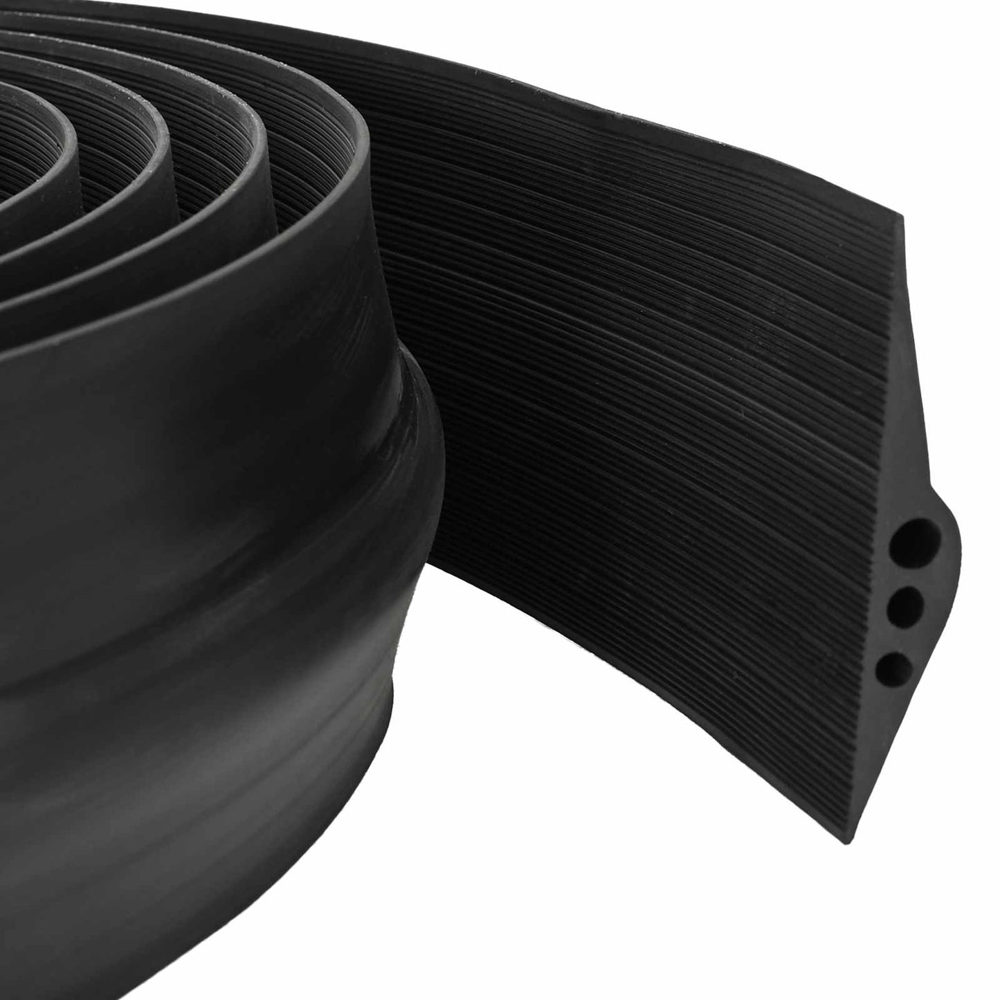vidaXL Σφραγίδα Δαπέδου Γκαράζ Μαύρο 78 x 14 χιλ. 5 μ. EPDM Καουτσούκ