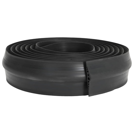 vidaXL Σφραγίδα Δαπέδου Γκαράζ Μαύρο 155 x 28 χιλ. 6 μ. EPDM Καουτσούκ