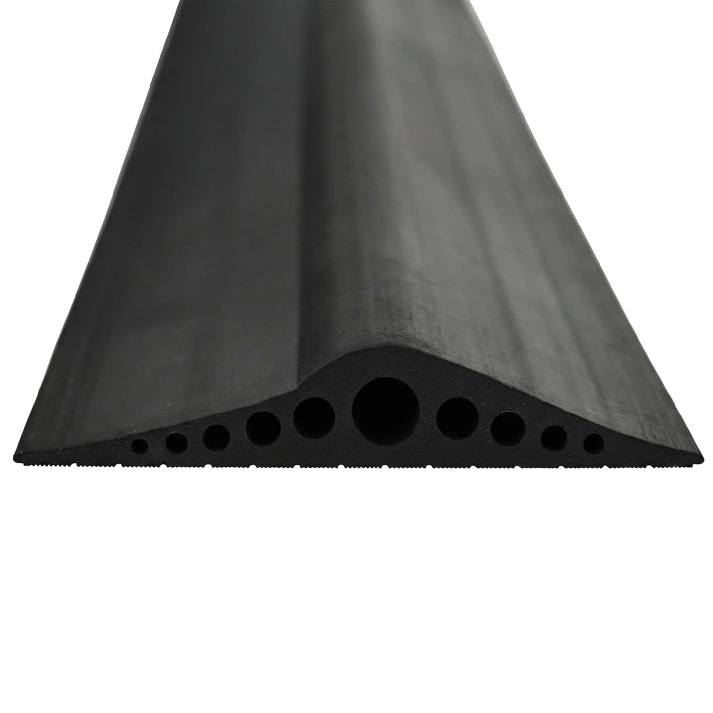 vidaXL Σφραγίδα Δαπέδου Γκαράζ Μαύρο 155 x 28 χιλ. 6 μ. EPDM Καουτσούκ