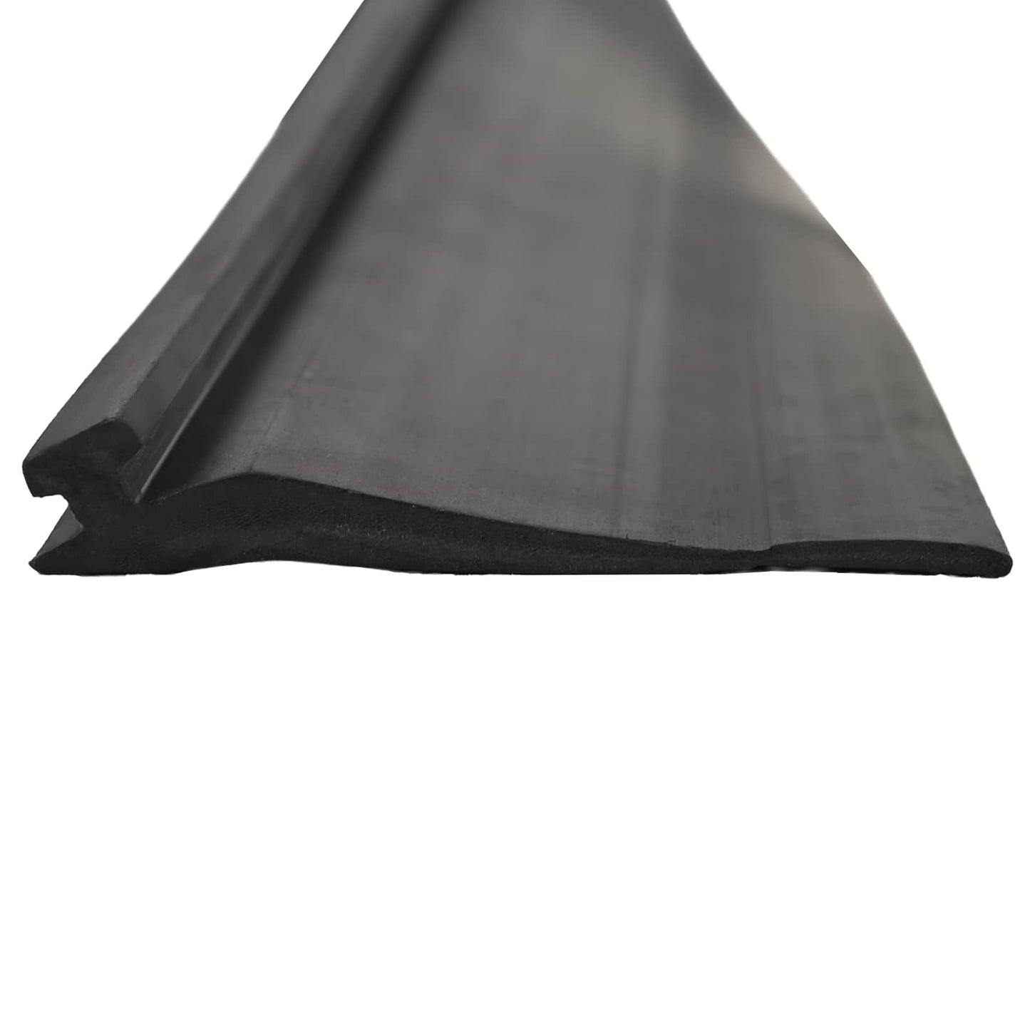 vidaXL Σφράγιση Πόρτας Γκαράζ Μαύρο 52 x 2 mm 2,5 μ PVC