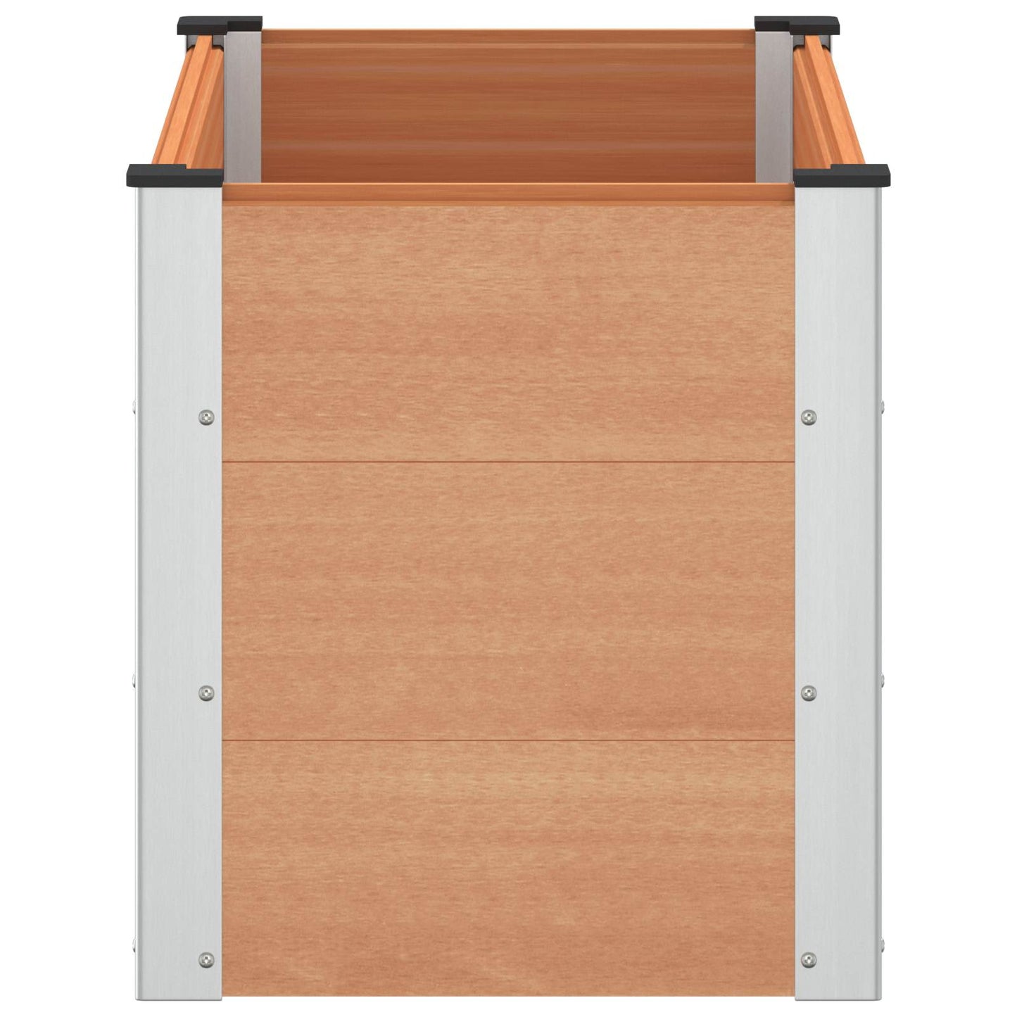 vidaXL Υπερυψωμένη Ζαρντινιέρα Καφέ 100 x 50 x 54 cm